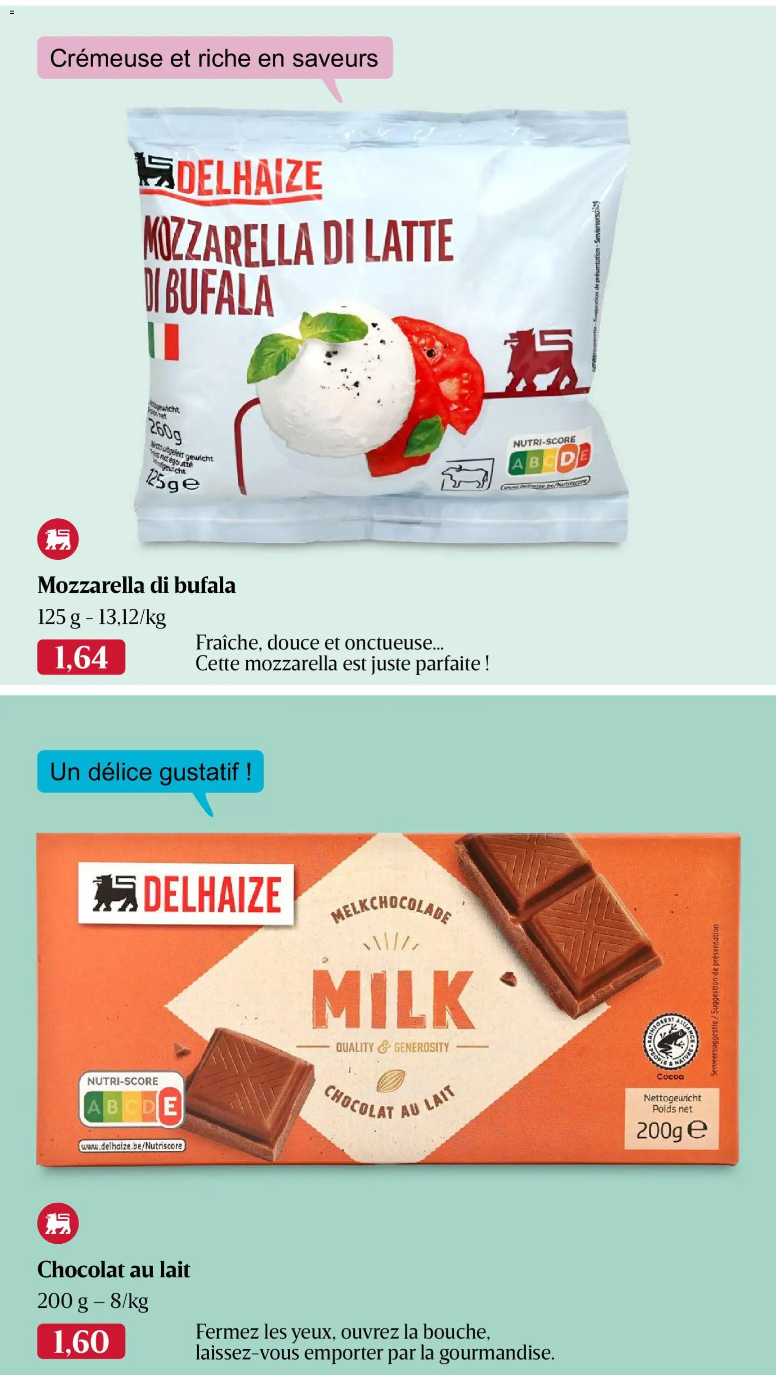 {H1} | Pagina: 42 | Producten: Gewicht, Mozzarella, La