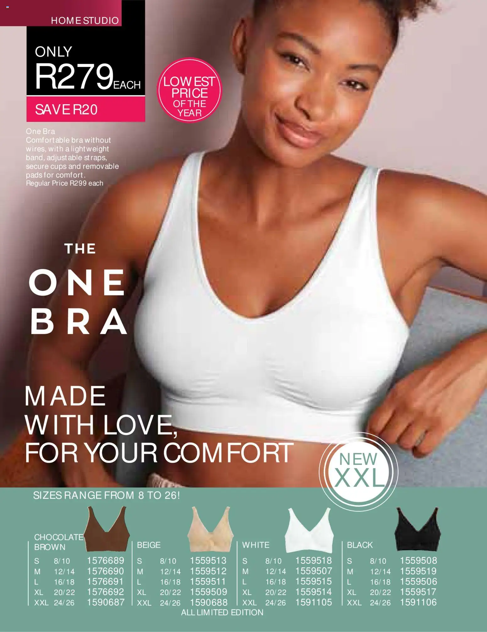 New Avon catalogue – valid from 01/07/2026 | Page: 142 | Products: Bra, Pads, Chocolate