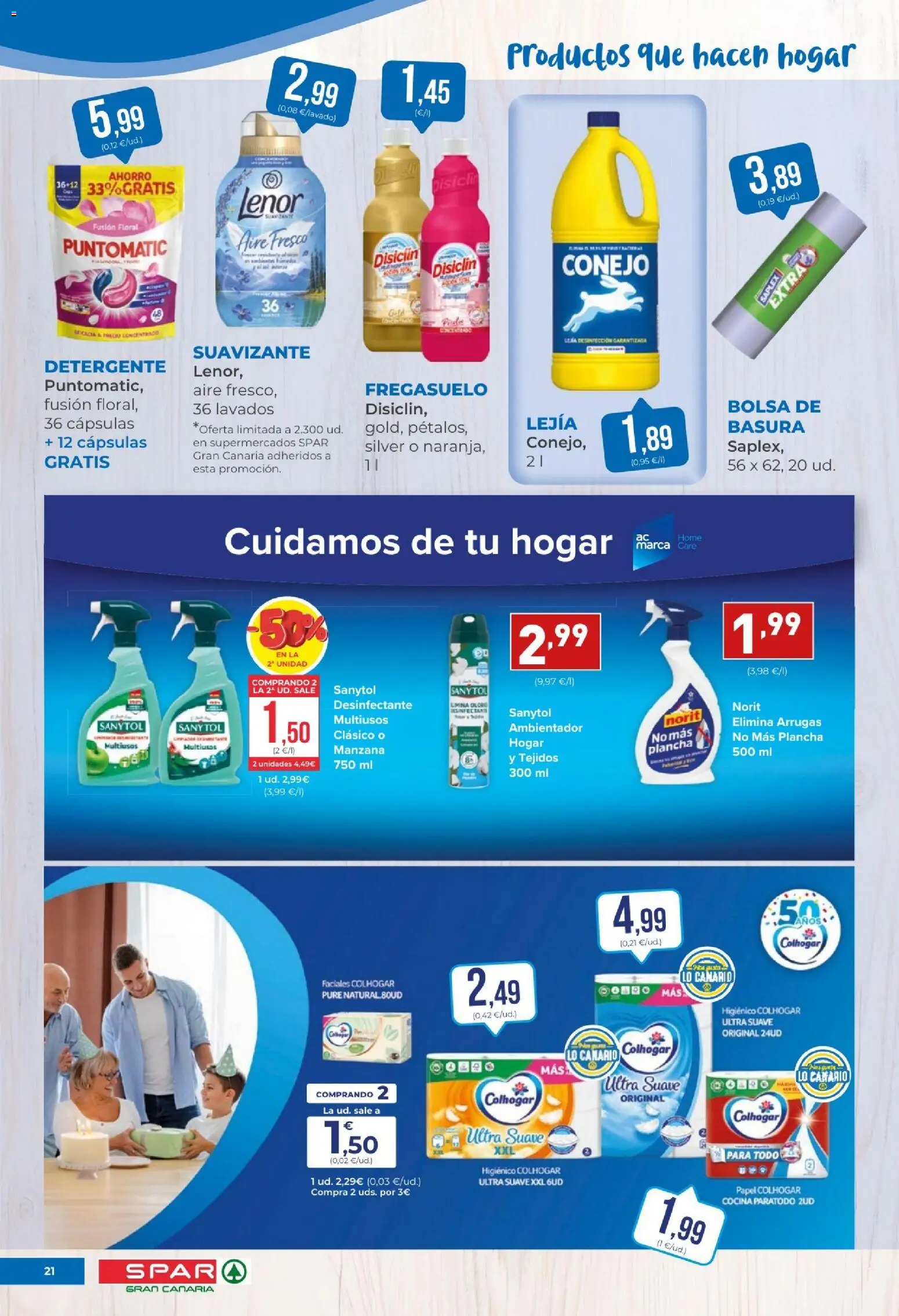 Spar folleto │ válido desde el 04/09/2026 | Página: 21 | Productos: Conejo, Cocina, Plancha, Ambientador
