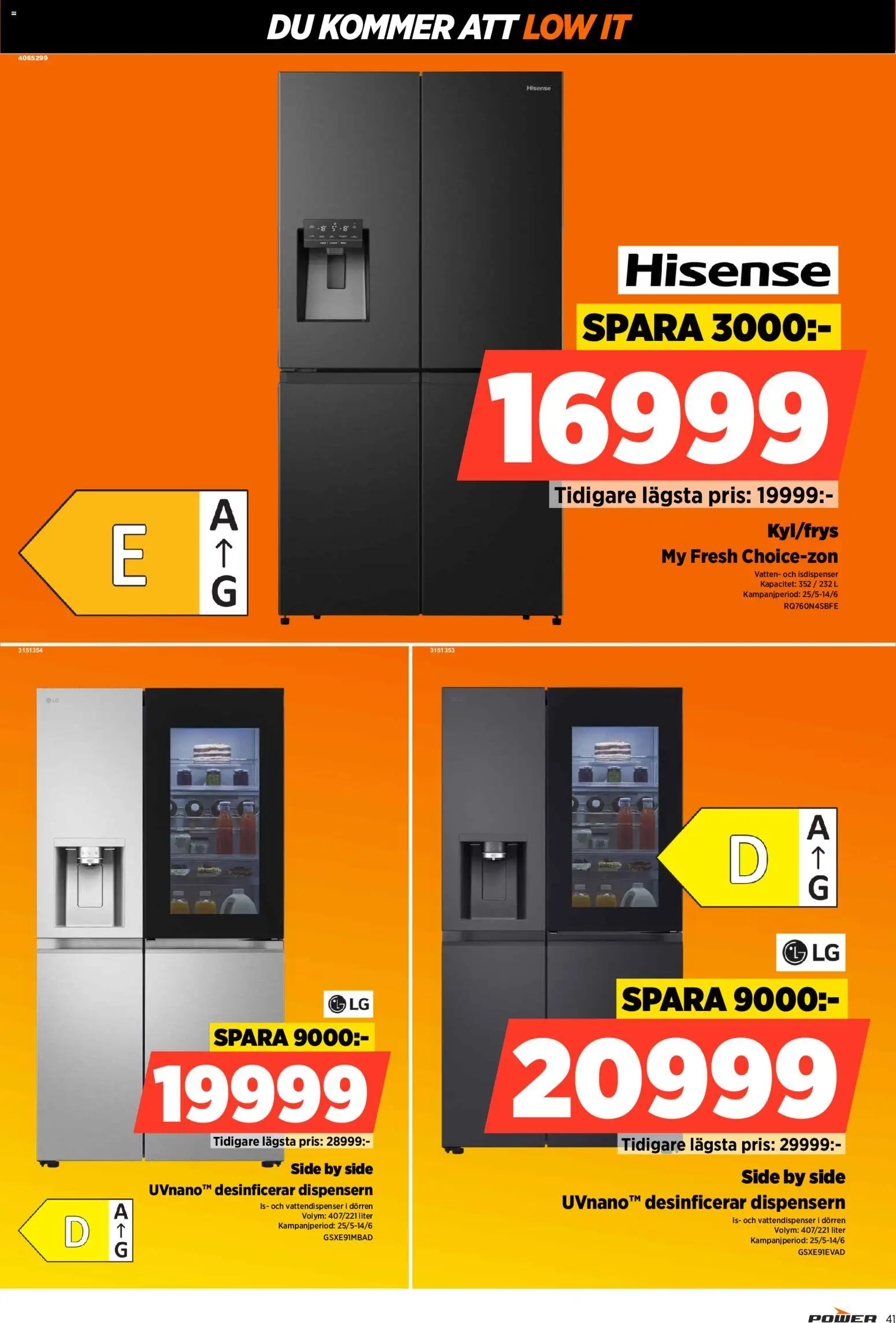 Power reklamblad aktuell från 25.05.2026 | Sida: 41