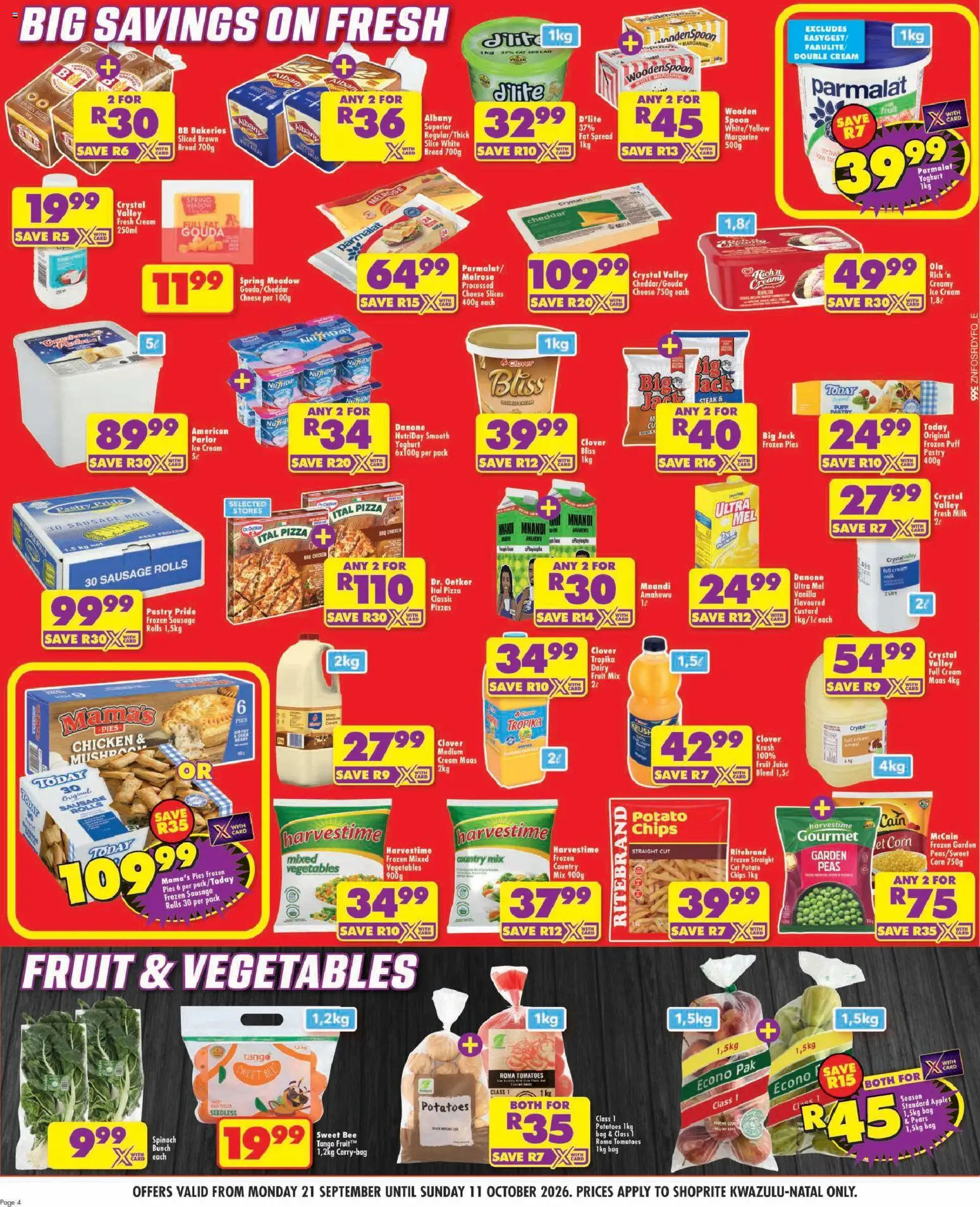 New Shoprite catalogue – valid from 21/09/2026 | Page: 4
