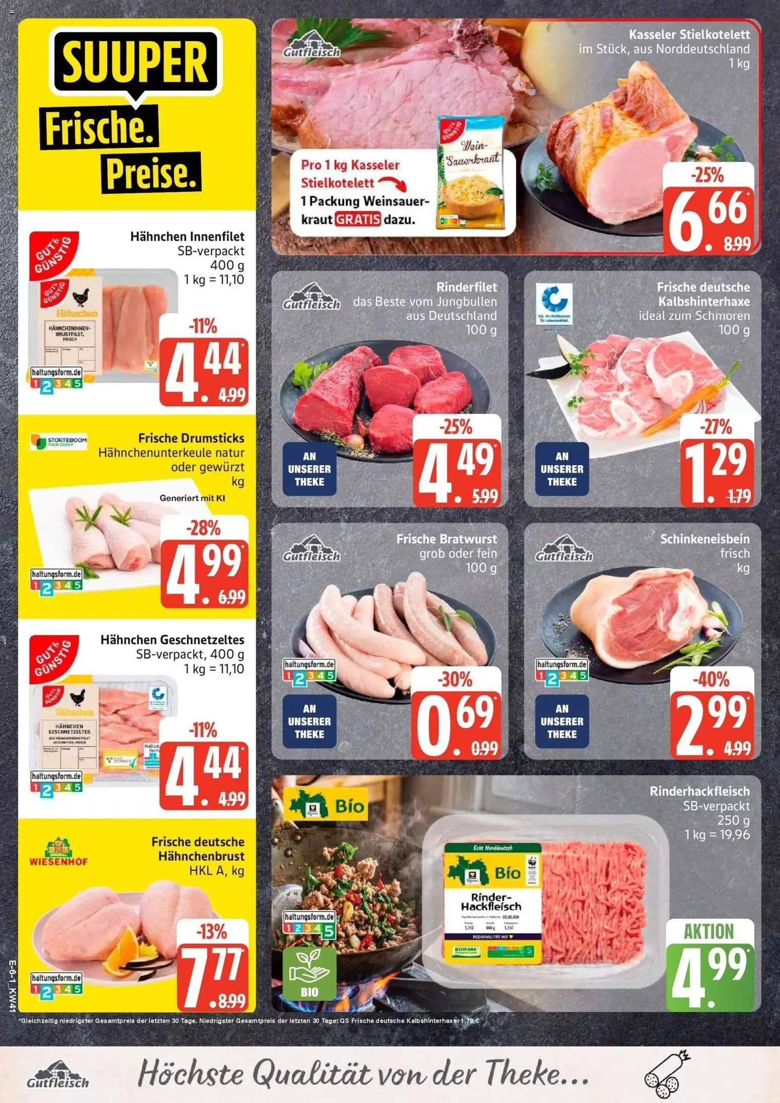 Edeka Prospekt Tostedt (ab 05.10.2026) » Angebote Online | Seite: 7 | Produkte: Hahnchen, Theke, Bratwurst, Hahnchenbrust