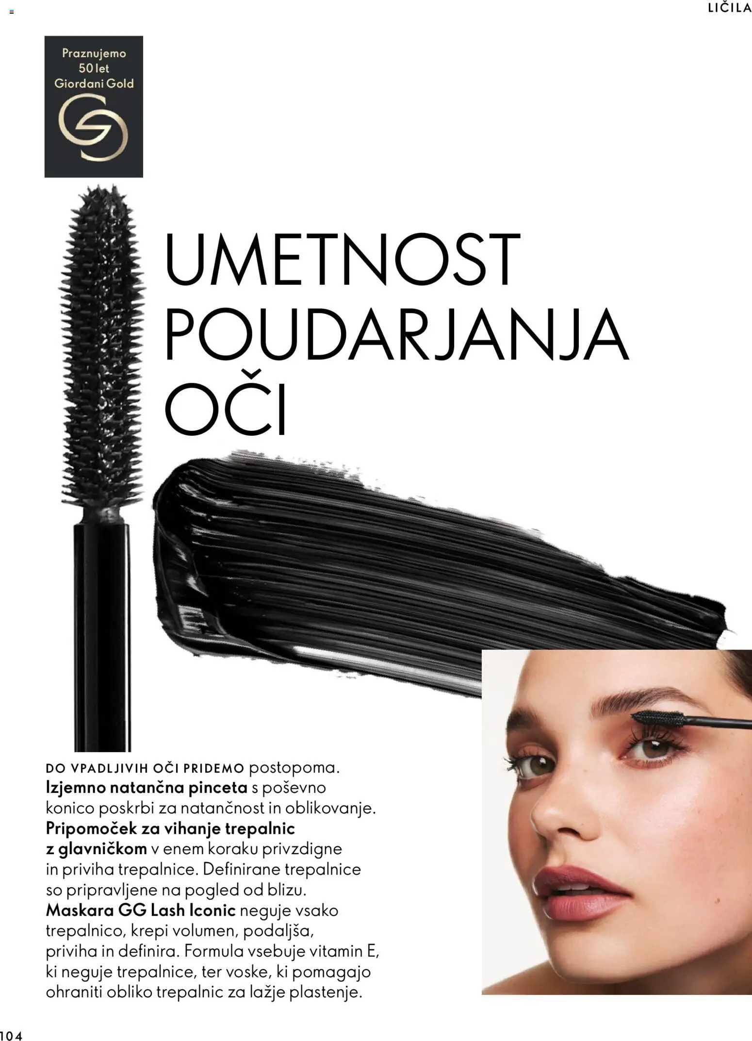 Novi Oriflame katalog ponudbe – veljaven od 07.10.2026 | Stran: 104 | Izdelki: Licila, Maskara