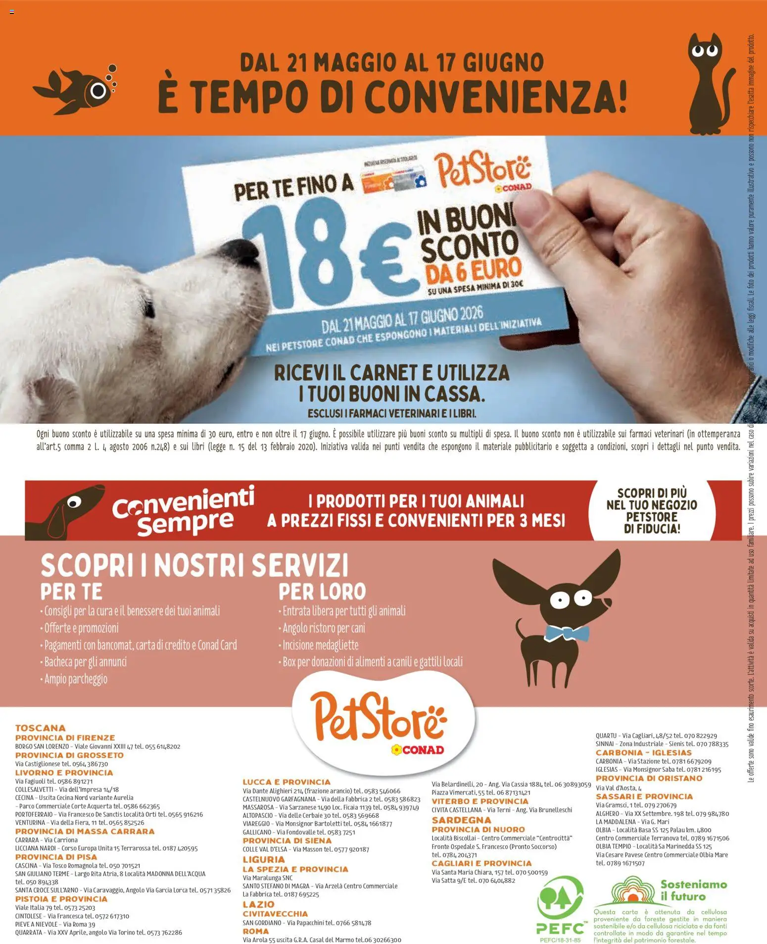 Volantino Conad del 21.05.2026 | Pagina: 8 | Prodotti: Bacheca, Tè