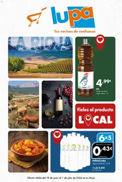 Vista previa Lupa Supermercados folleto válido desde el 18.06.2026