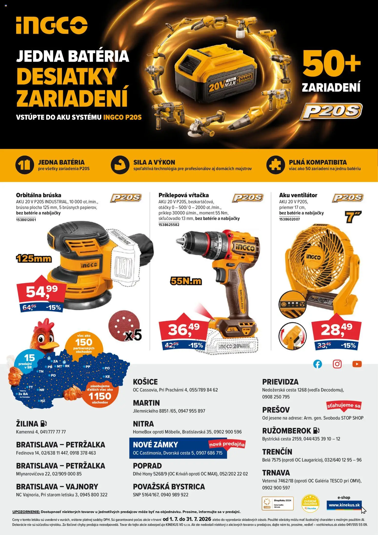 Nové Kinekus akcie – leták je platný od 01.07.2026 | Strana: 9