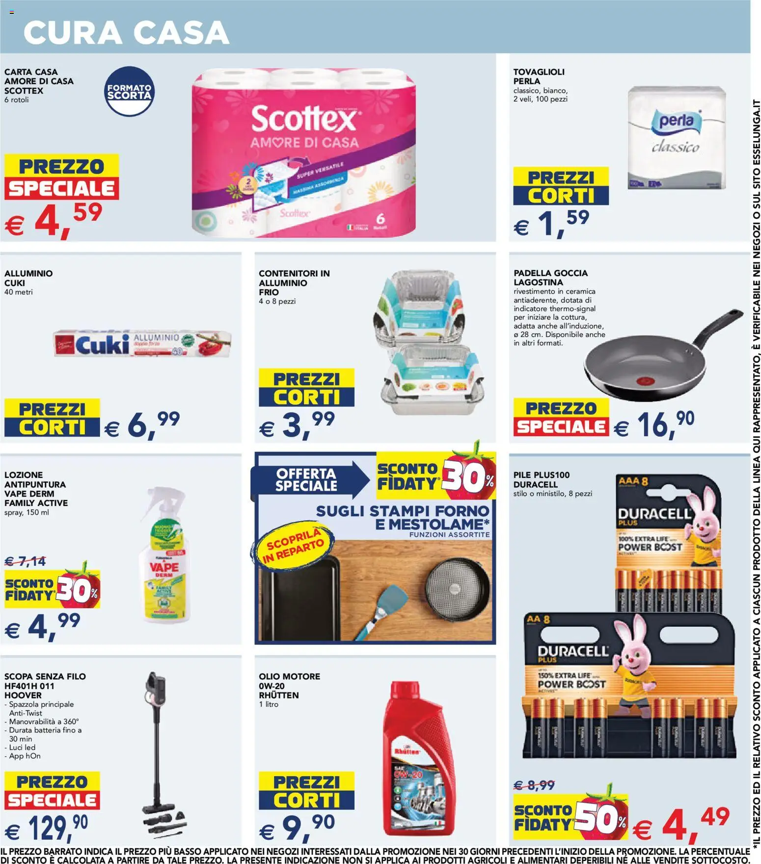 Volantino Esselunga S del 13/08/2026 | Pagina: 19 | Prodotti: Spazzola, Pile, Olio motore, Olio