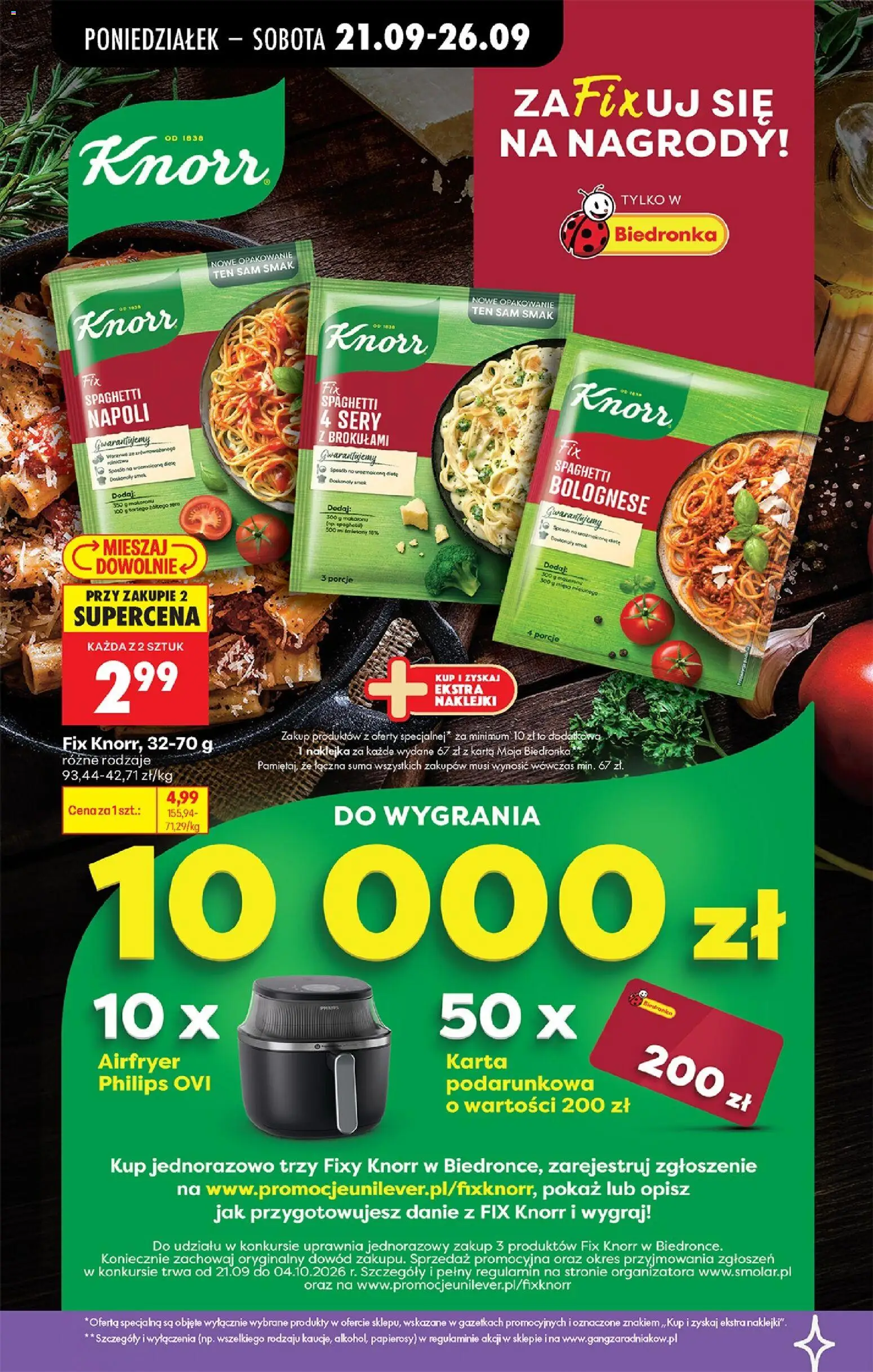 Biedronka gazetka od poniedziałku od 21.09.2026 | Strona: 69