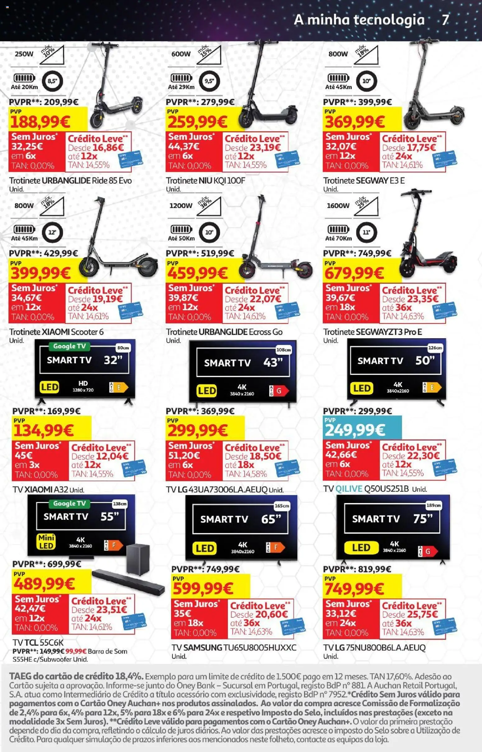 Auchan - Férias de Verão  Casa Verão │ válido de 22/07/2026 | Página: 30 | Produtos: Trotinete