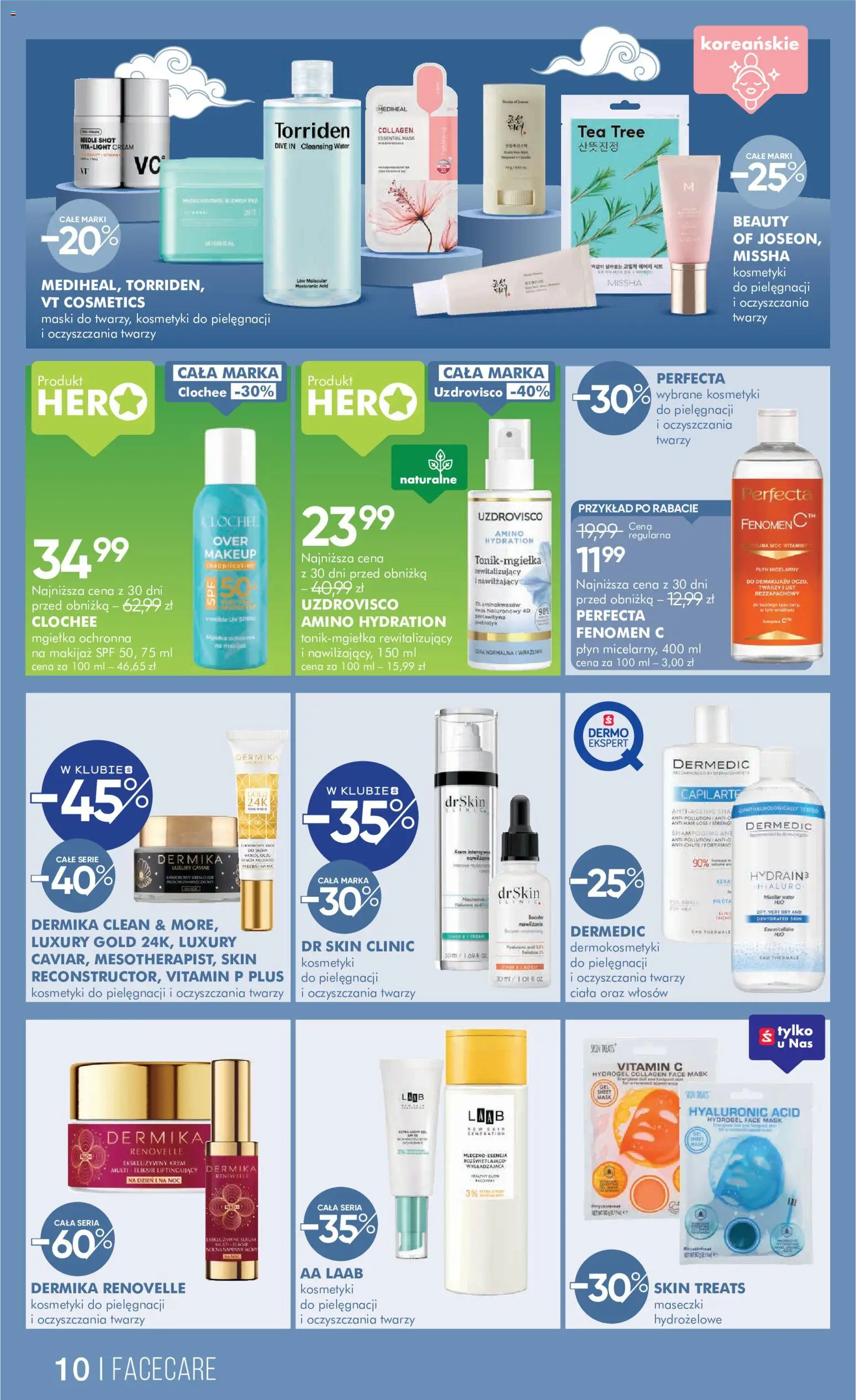 Super-pharm gazetka od 30.05.2026 | Strona: 10 | Produkty: Kosmetyki, Makijaż, Krem