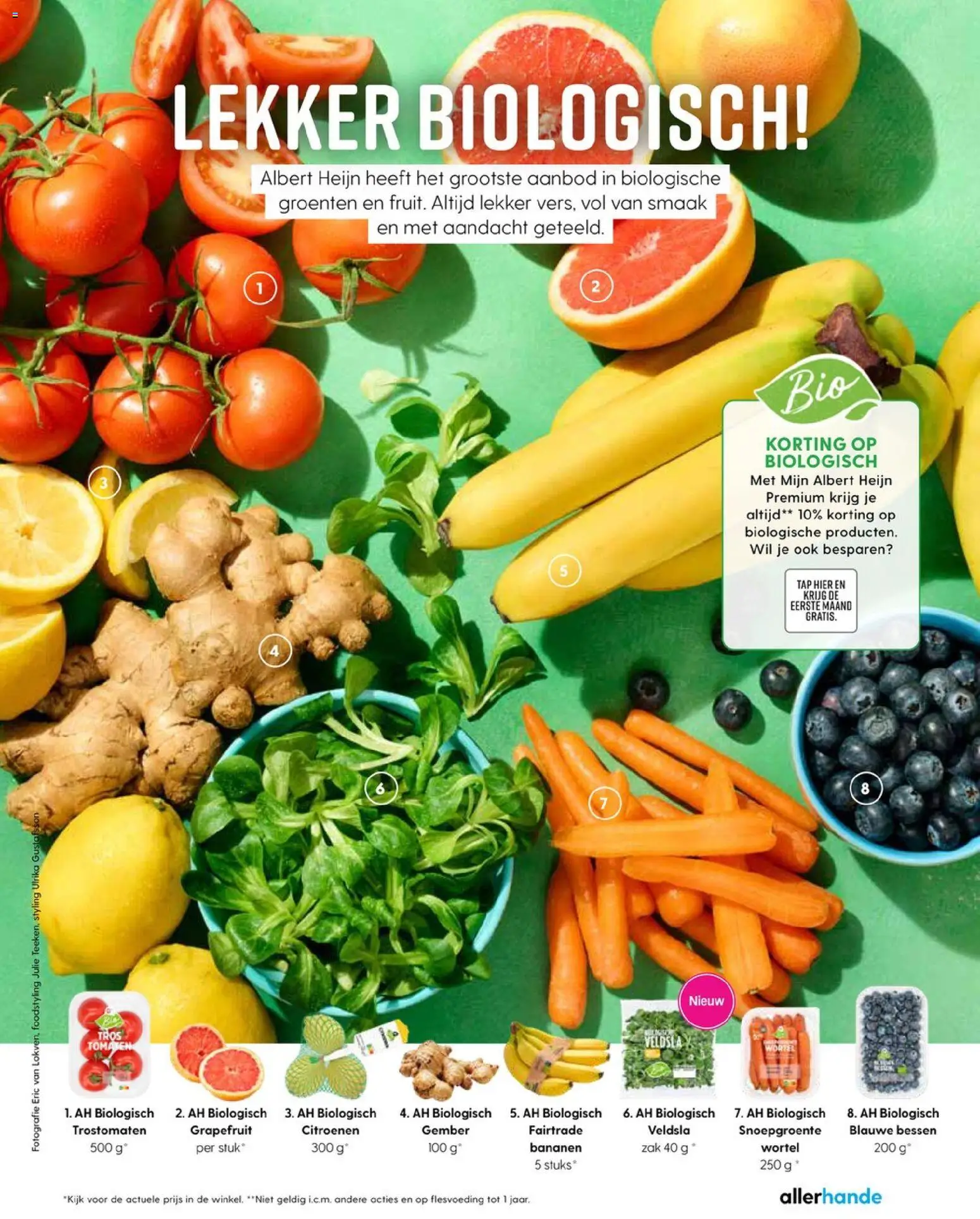 {H1} | Pagina: 56 | Producten: Citroenen, Tomaten, Bananen, Gember