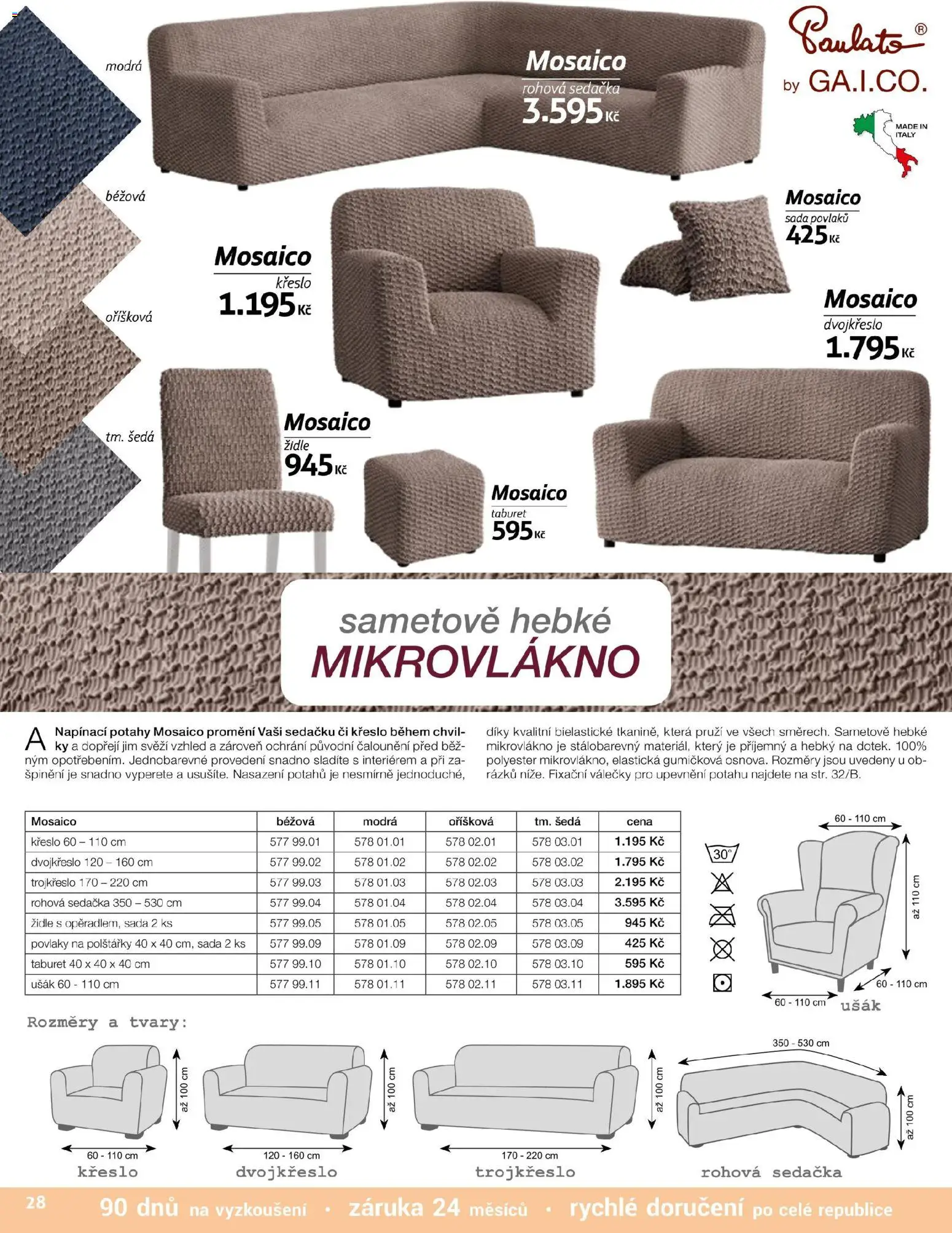Decodoma katalog Vánoce 2026 od 04.10.2026 | Strana: 29 | Produkty: Polštářky, Sedačka, Křeslo, Židle