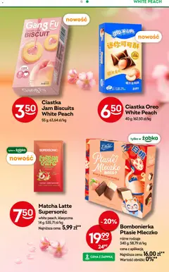 Pogląd oferty "Żabka gazetka" - ważna od 06.05.2026 | Strona: 37 | Produkty: Brzoskwinia, Bombonierka, Ciastka Oreo, Ciastka