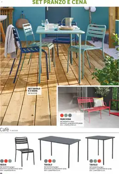 Anteprima del volantino Leroy Merlin volantino Giardino valido a partire dal 01.04.2026 | Pagina: 44 | Prodotti: Panchina, Tavolo, Sedia