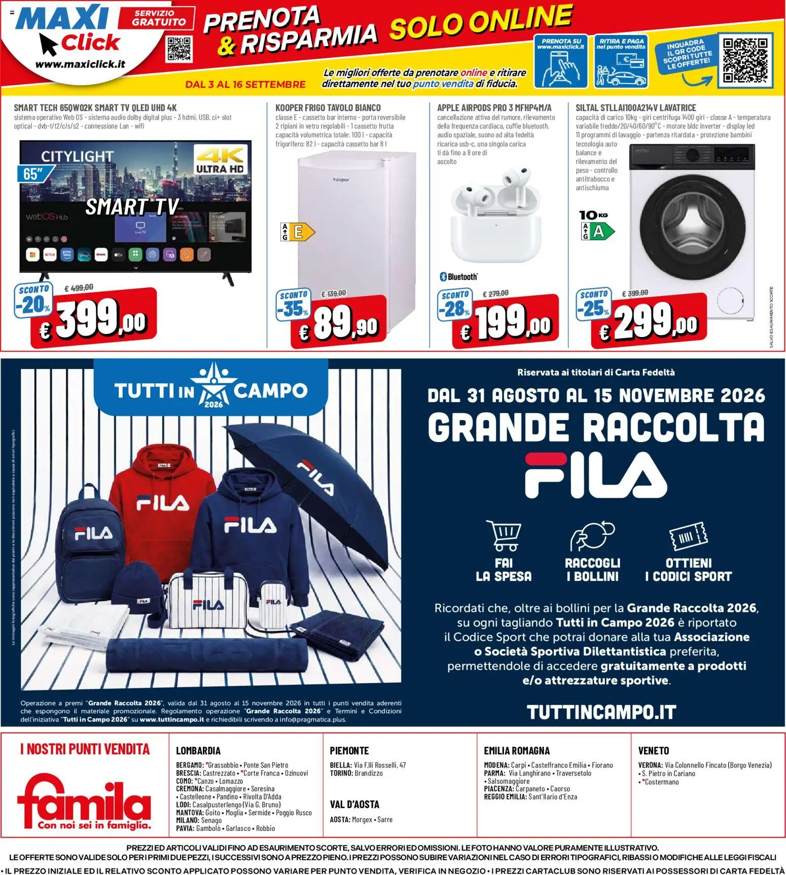 Volantino Famila del 03/09/2026 | Pagina: 24