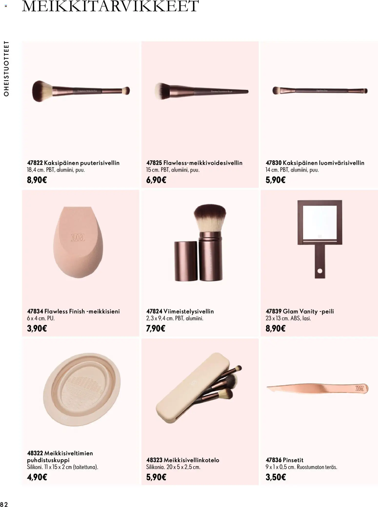 Oriflame tarjoukset – voimassa 18/11/2026 alkaen | Sivu: 82 | Tuotteet: Peili, Pinsetit