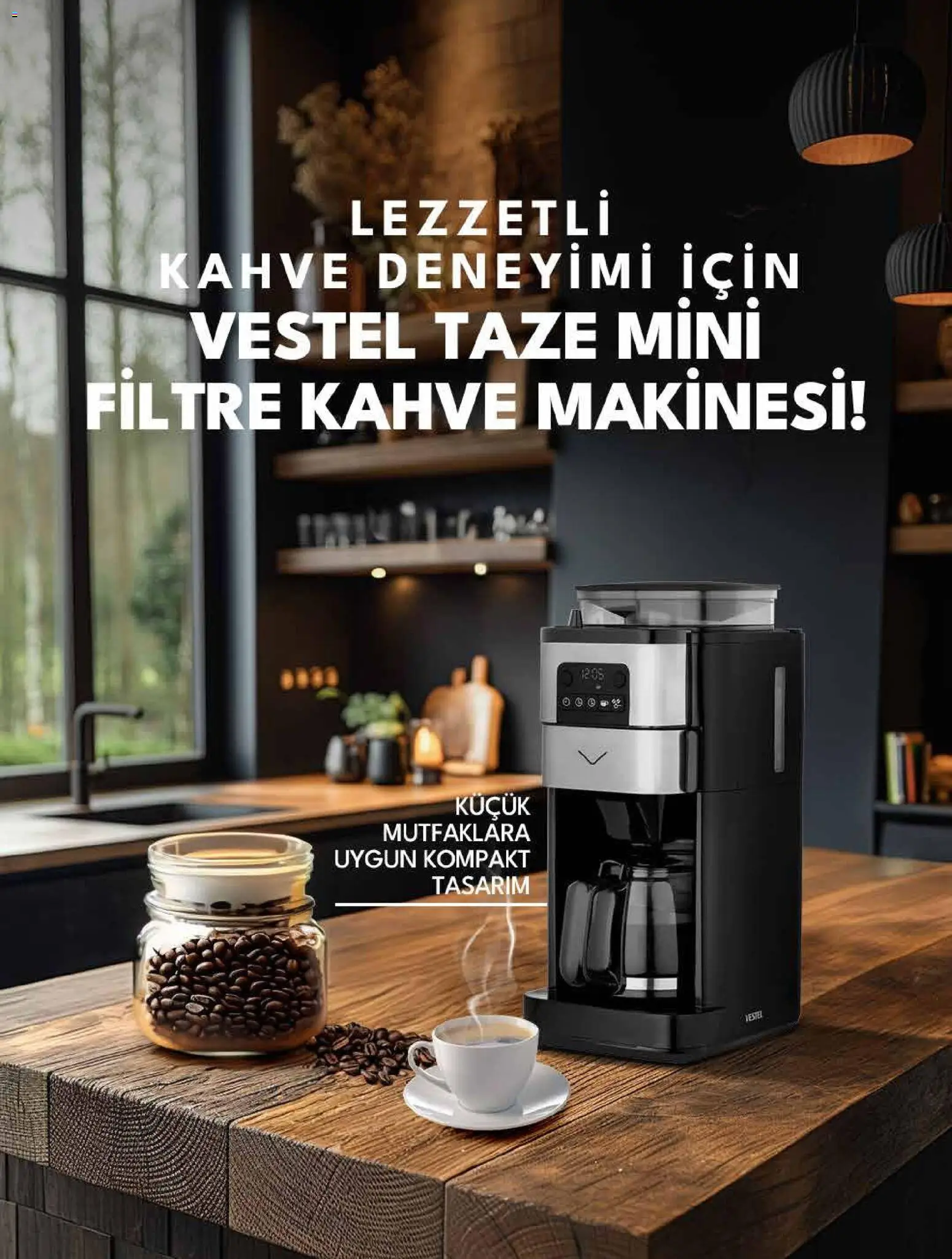 Vestel - Küçük Ev Aletleri - 01.05.2026 tarihinden itibaren geçerlidir | Sayfa: 12 | Ürünler: Filtre kahve makinesi, Kahve, Kahve makinesi