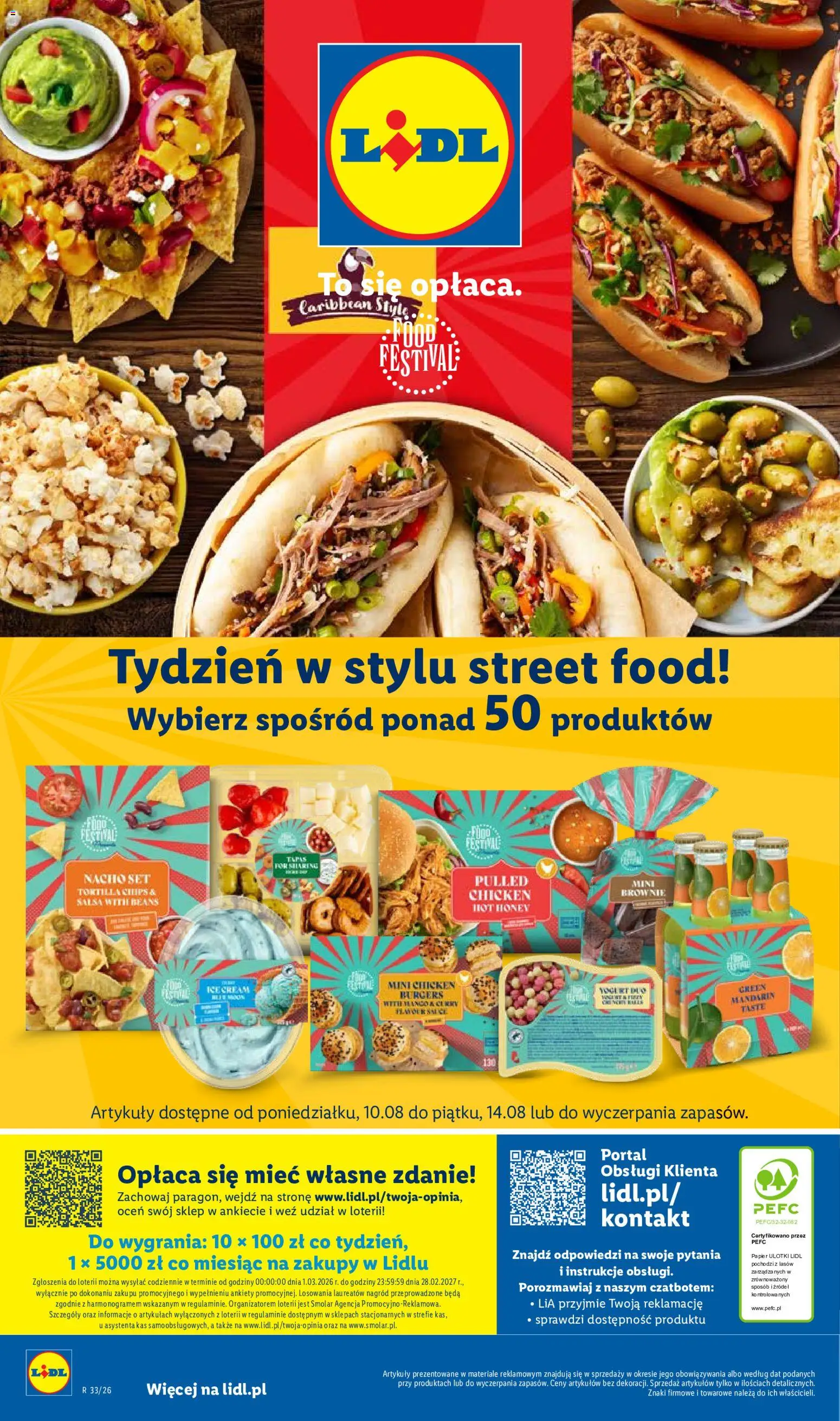 Lidl Polsko katalog od 10.08.2026 | Strana: 59 | Produkty: Tortilla chips, Brownie, Tortilla