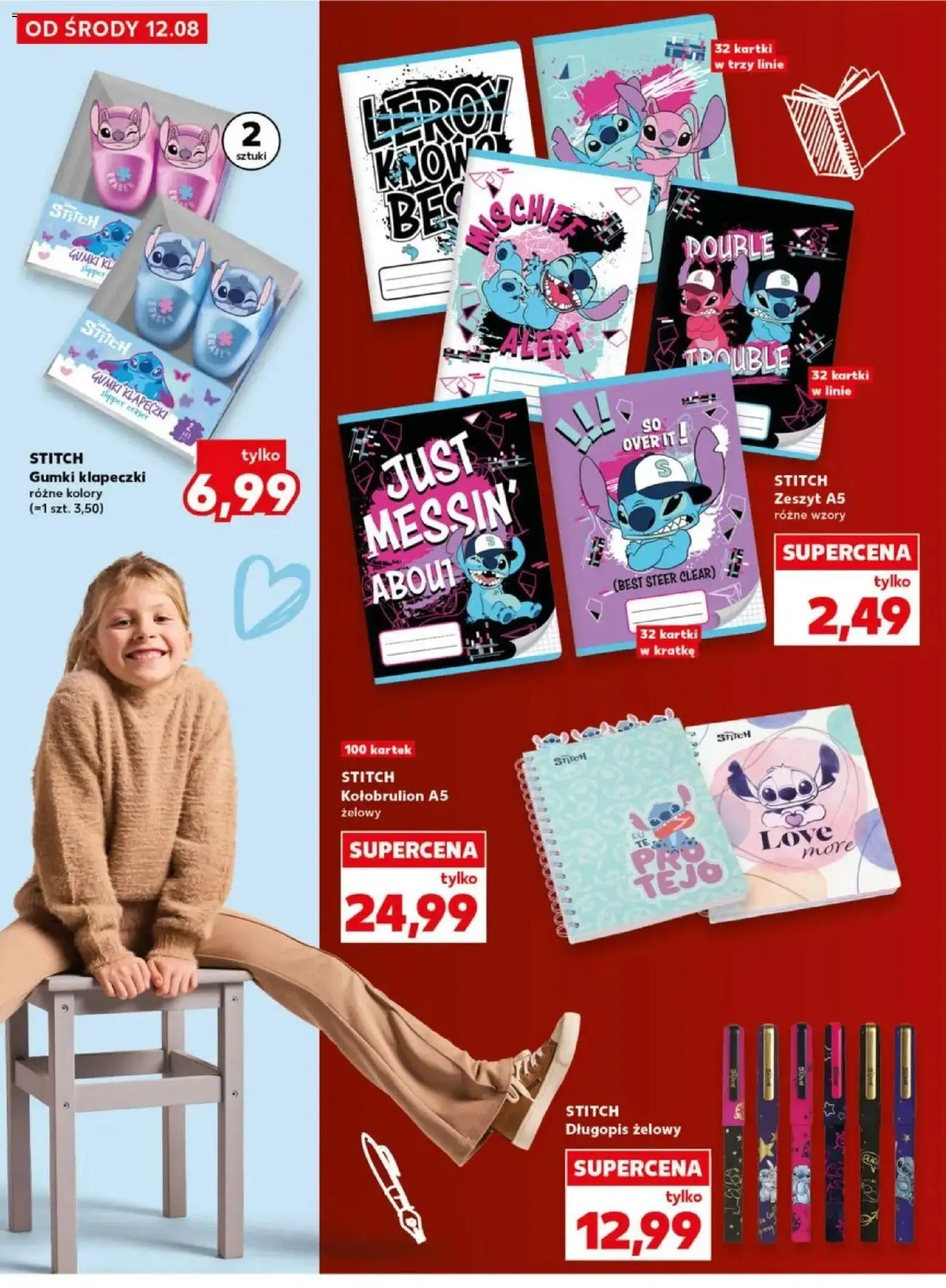 Kaufland gazetka - Wszystko do szkoły od 12.08.2026 - od jutra PDF | Strona: 22 | Produkty: Notebook, Zeszyt