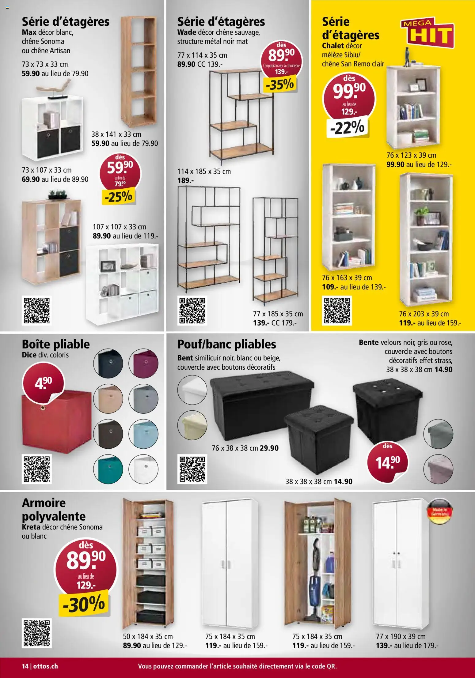 Otto's aktionen Meubles – gültig ab 01.05.2026 | Seite: 14