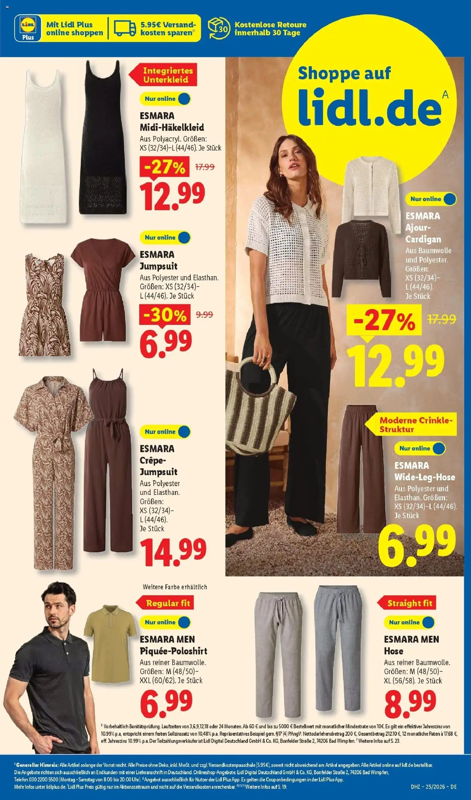 Lidl Prospekt Einbeck – gültig ab 15.06.2026 | Seite: 41 | Produkte: Jumpsuit, Bad, Hose, Telefon