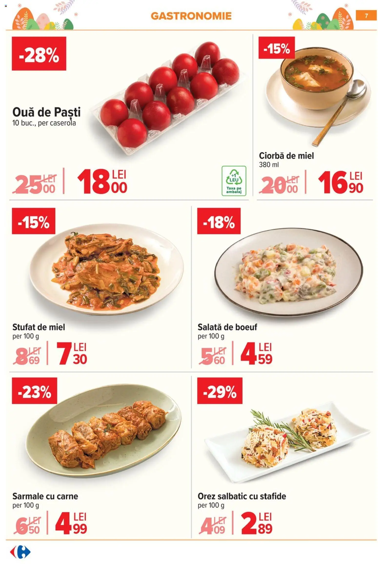 Noul catalog Carrefour – valabil de la 06.04.2026 | Pagină: 9 | Produse: Varză, Struguri, Mere, Mango