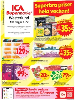 ICA Supermarket - Enköping - Förhandsvisning av reklamblad från butik ICA Supermarket aktuell från 04.05.2026
