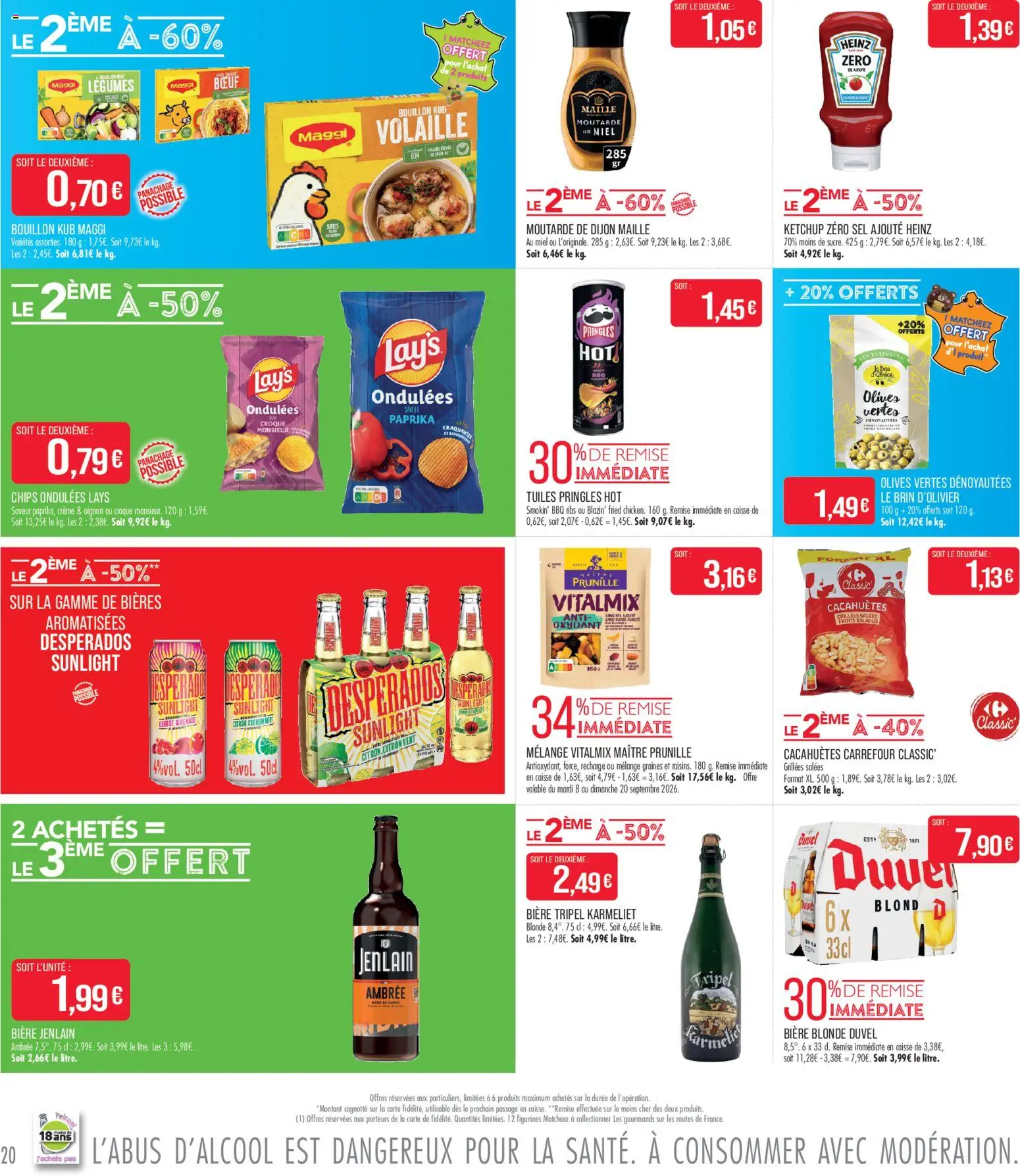 {H1} | Page: 20 | Produits: Citron, Ribs, Figurines, Bière