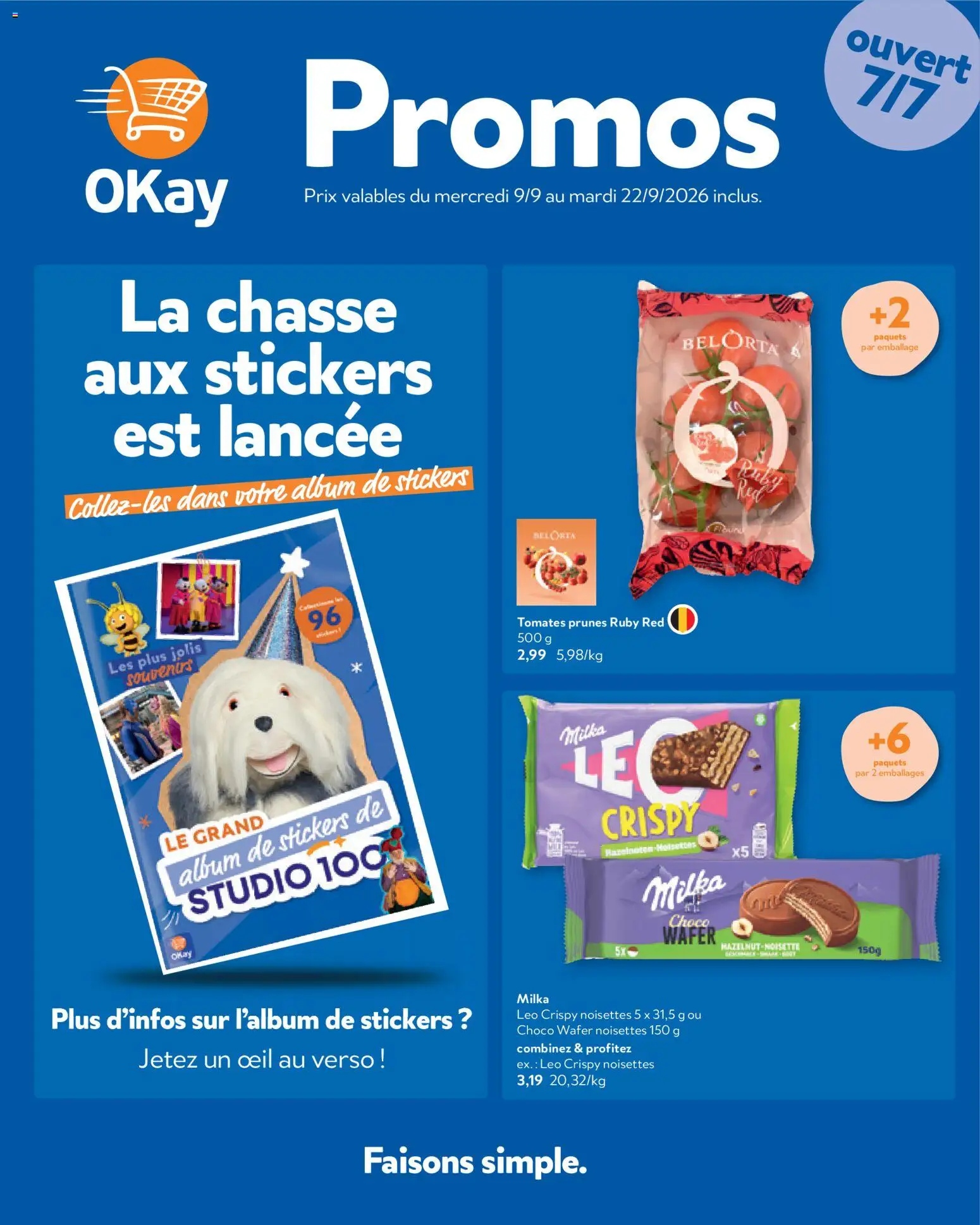 {H1} | Pagina: 1 | Producten: Stickers, La