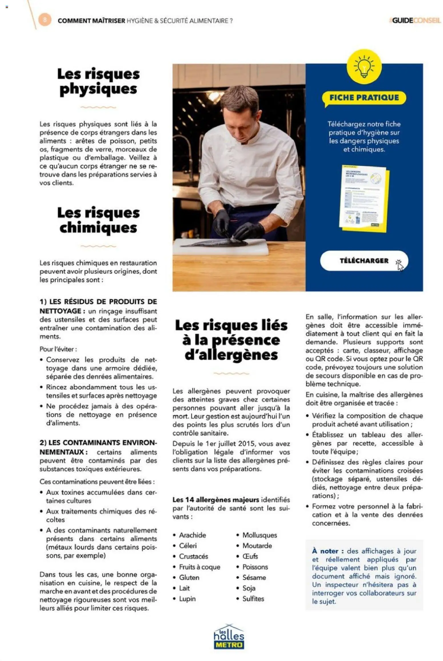 {H1} | Page: 8 | Produits: Poissons, Lait, Affiche, Aliments