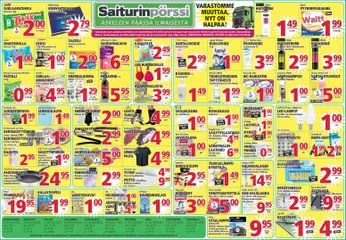 Saiturinpörssi-mainoslehti voimassa 03/09/2026 alkaen