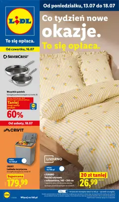 Náhled letáku Lidl Polsko katalog od 13.07.2026