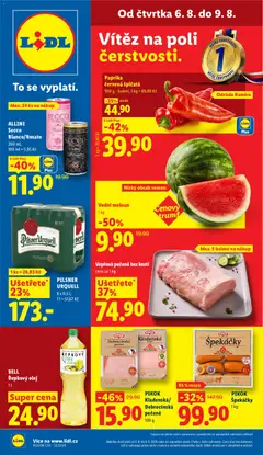 Náhled letáku Lidl leták od 06.08.2026