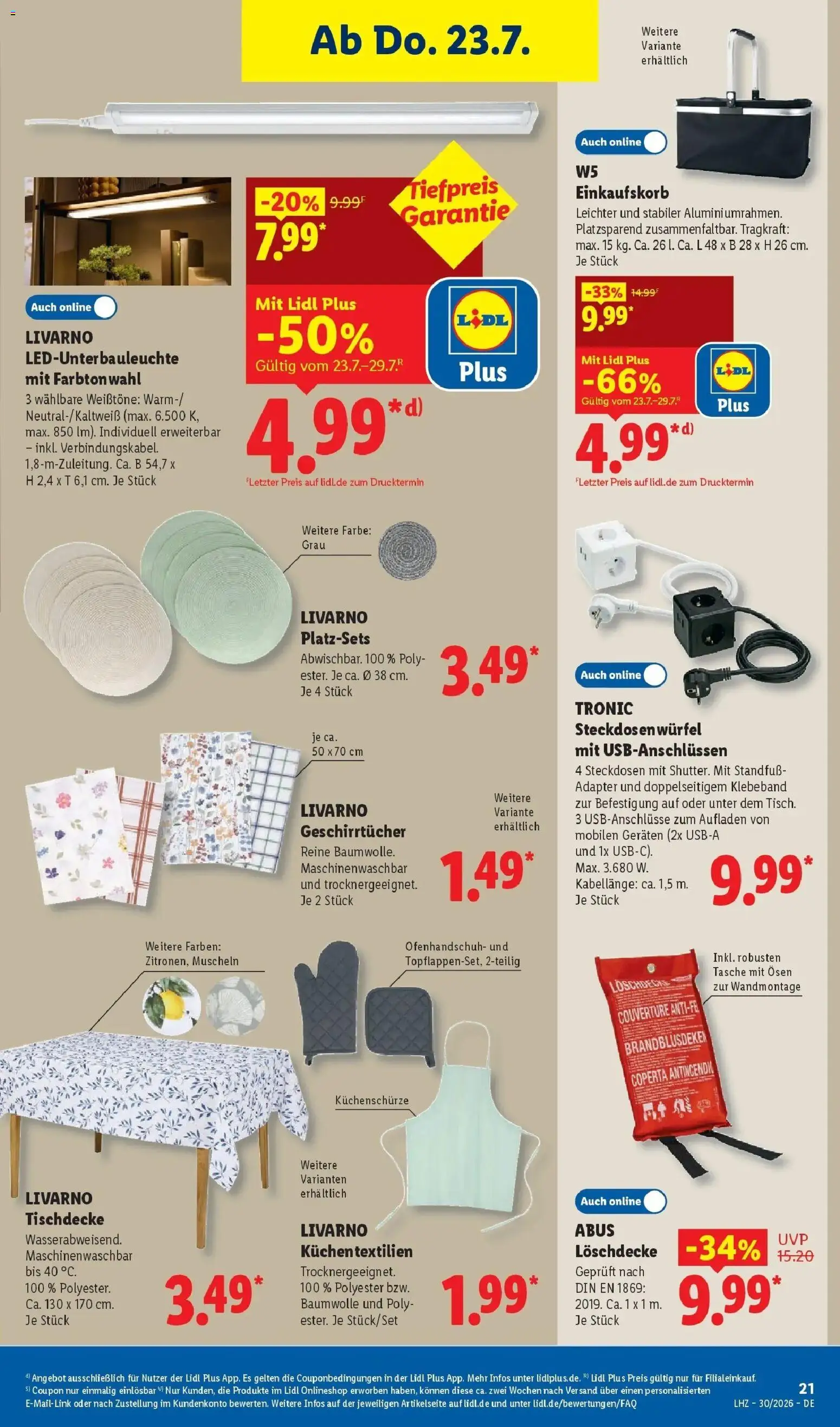 Lidl Prospekt Villingen-schwenningen – gültig ab 20.07.2026 | Seite: 45 | Produkte: Tasche, Adapter