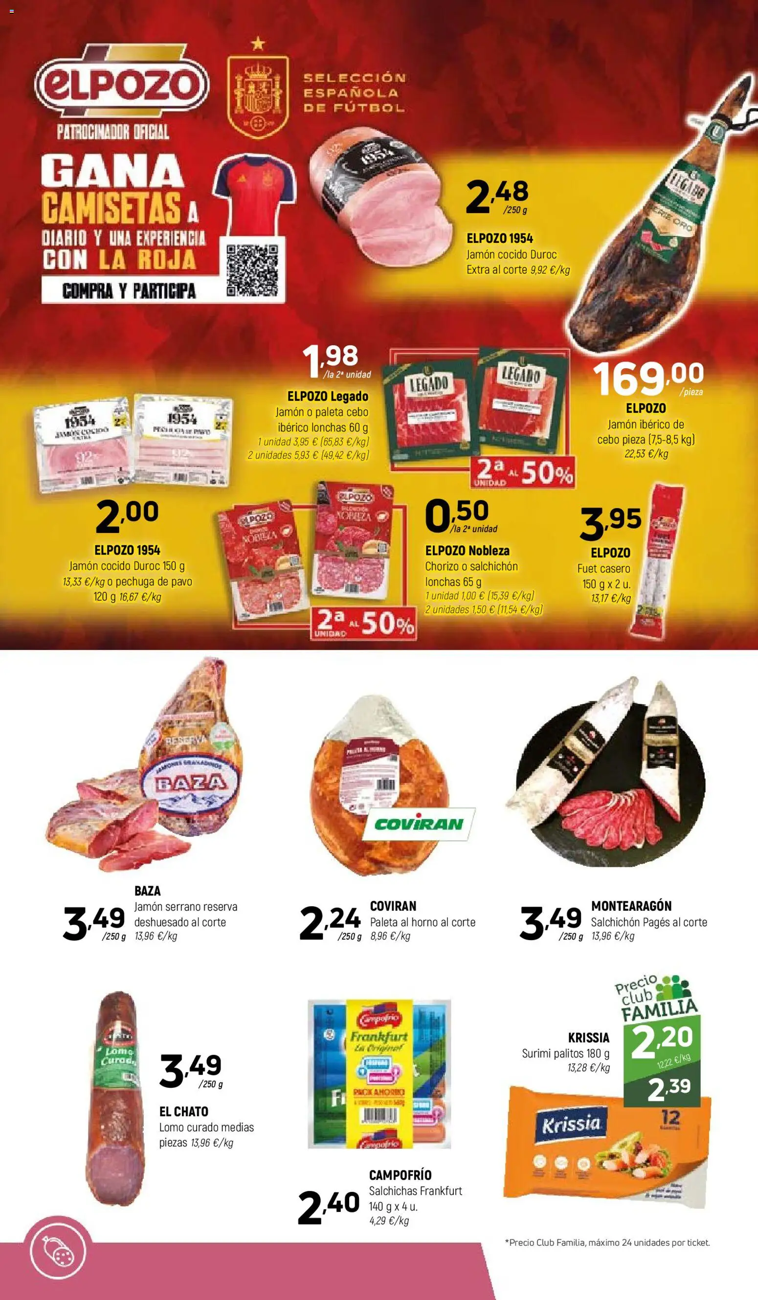 Coviran - Figueres │ válido desde el 05.05.2026 | Página: 4 | Productos: Jamón serrano, Medias, Jamón, Jamón cocido