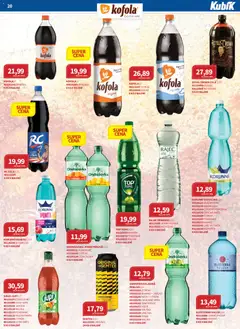 Náhled letáku Kubík leták - Velkoobchod 06/2026 od 01.06.2026 | Strana: 20 | Produkty: Mango, Tonic, Semtex, RC Cola