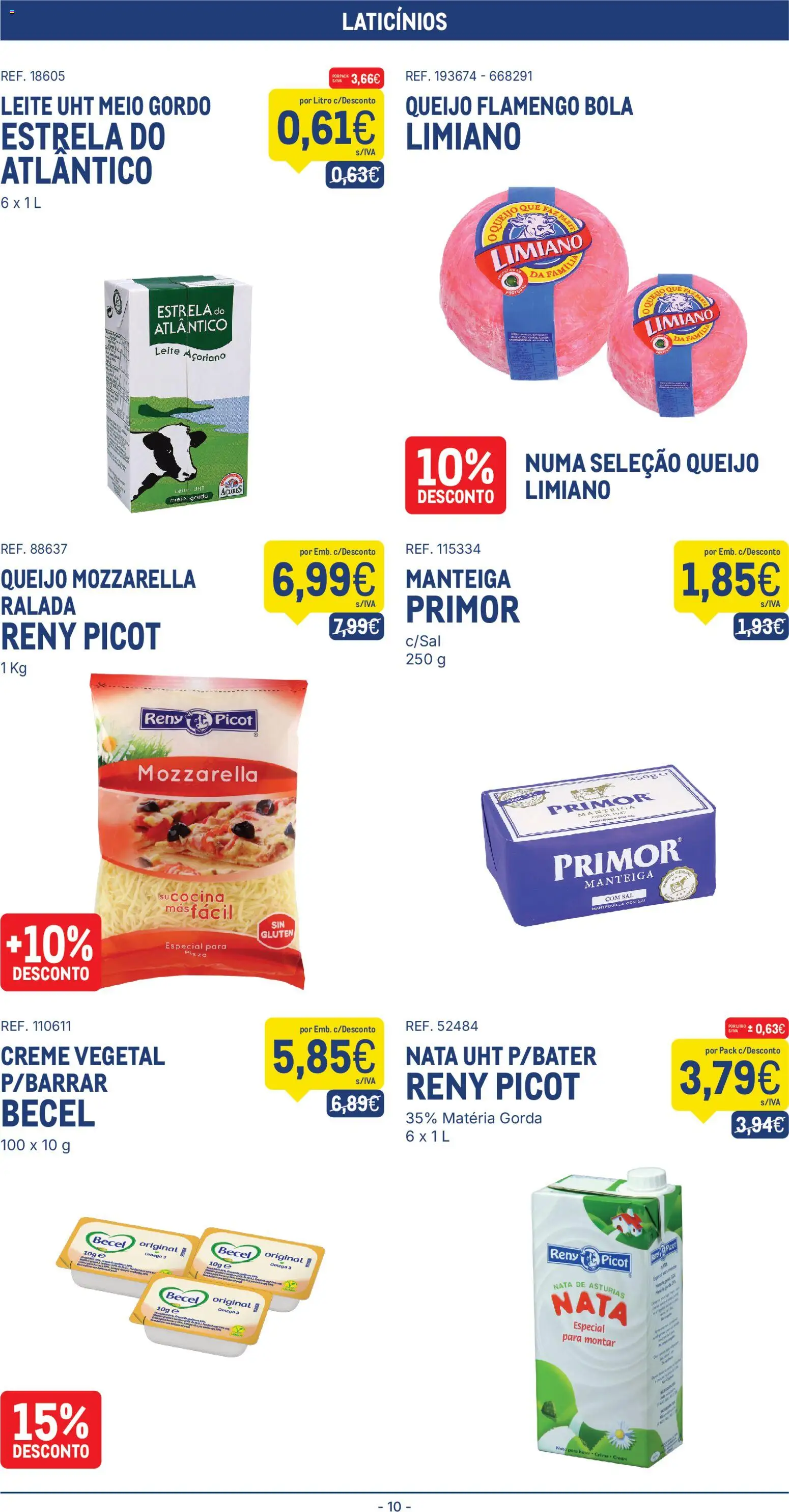 Makro folheto │ válido de 07/07/2026 | Página: 10 | Produtos: Ômega 3, Pizza, Nata, Creme