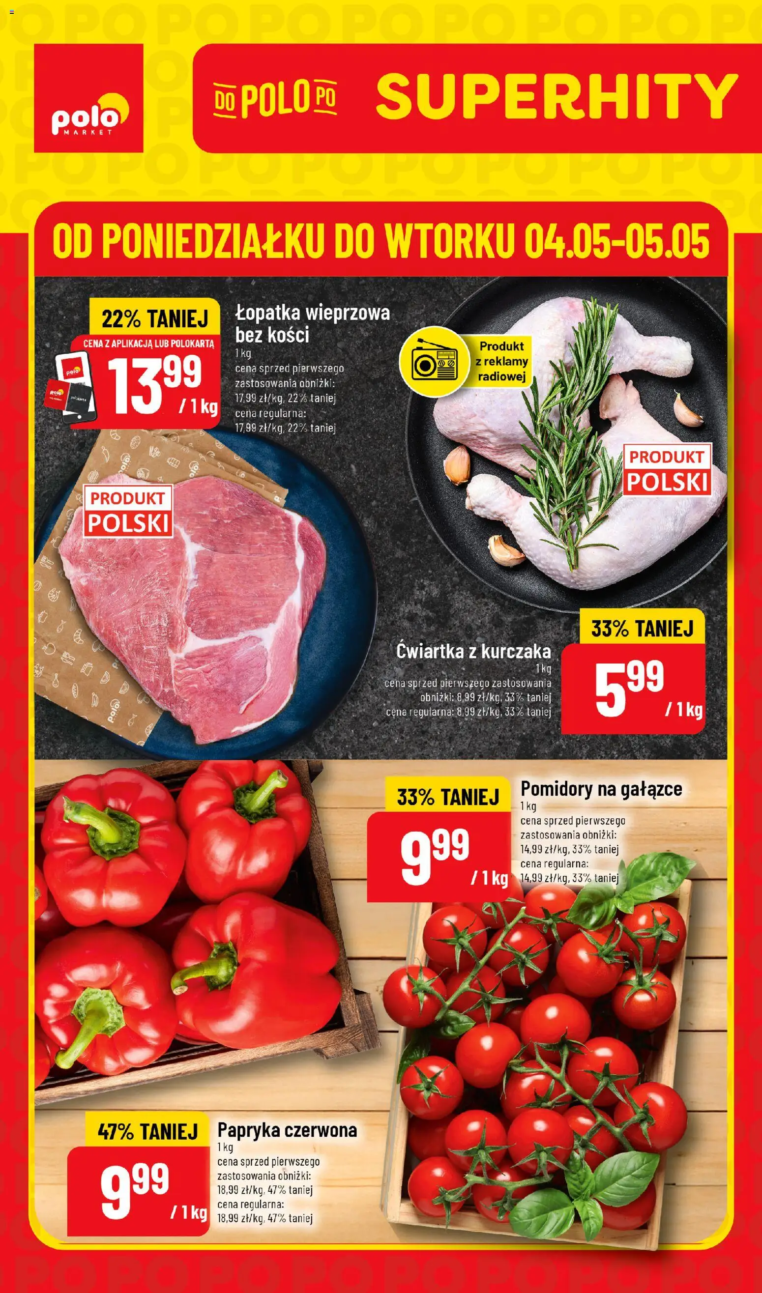 POLOmarket gazetka - Super Hity od 04.05.2026 | Strona: 1