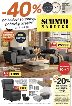 Náhled letáku Sconto nábytek leták od 23.09.2026
