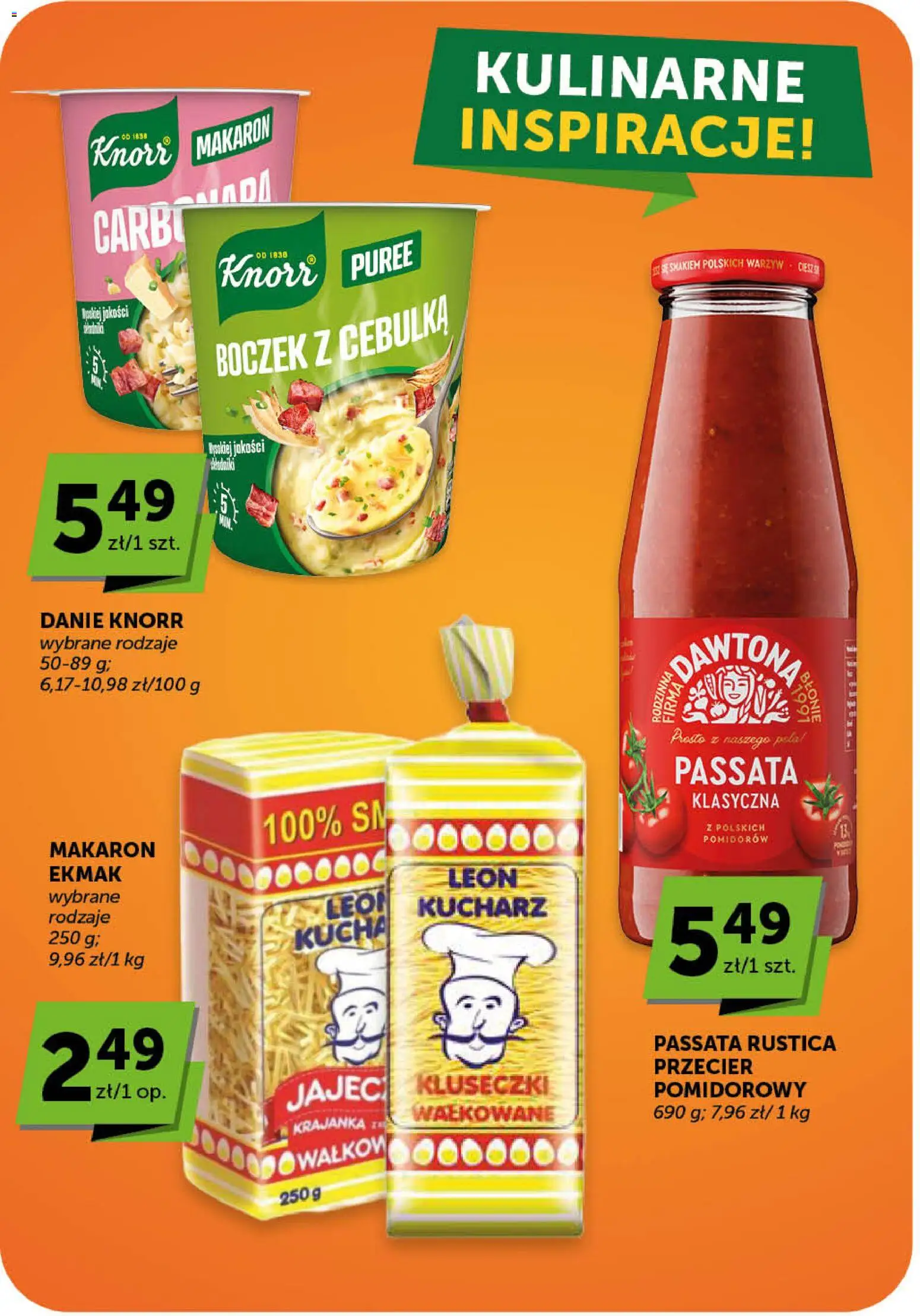 ABC gazetka - Minimarket od 21.05.2026 | Strona: 9 | Produkty: Przecier pomidorowy, Boczek, Makaron