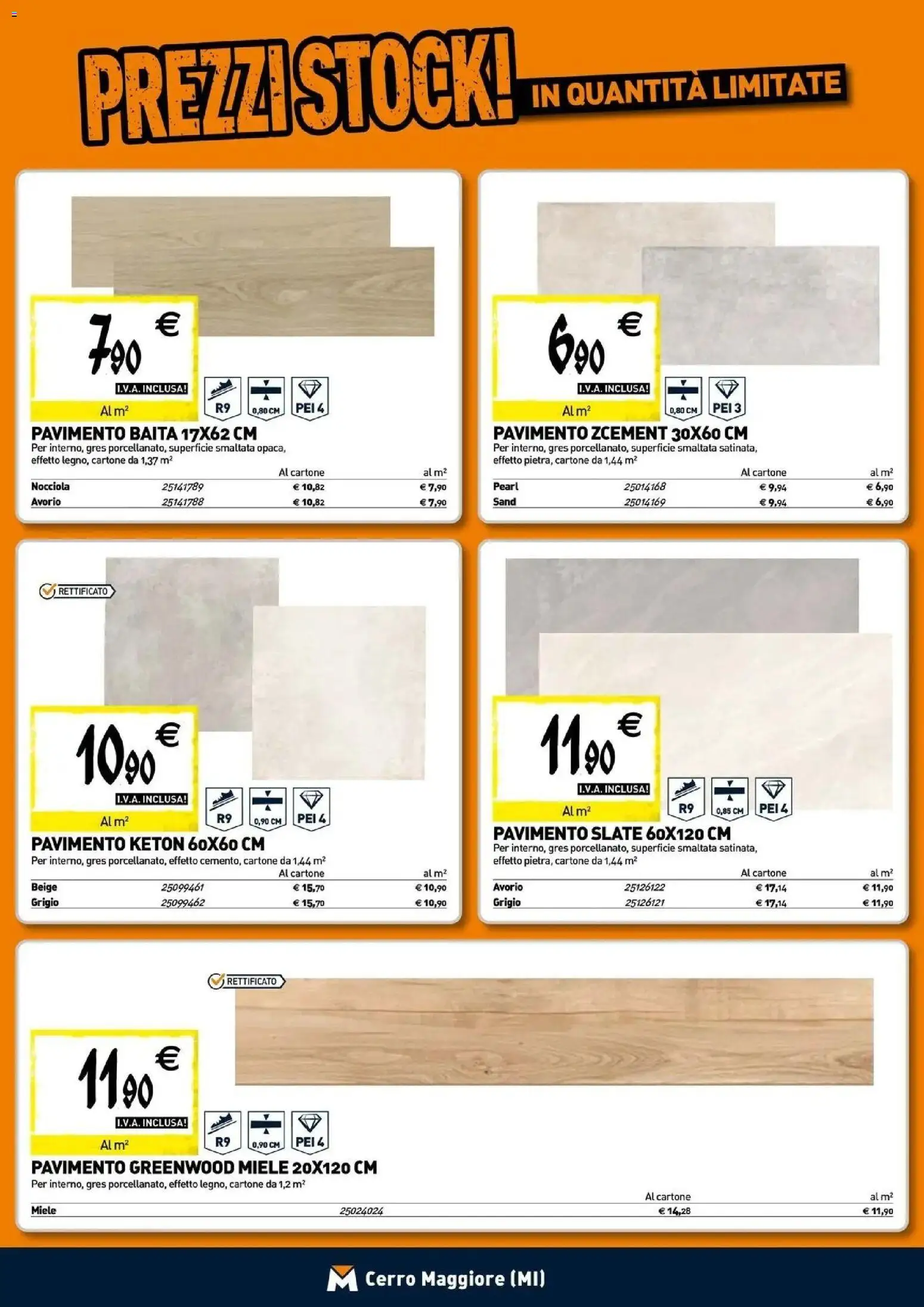 Nuovo TECNOMAT - Straordinari prezzi stock! dal 24/09/2026 > offerte anteprima 🛍️ | Pagina: 13 | Prodotti: Pavimento, Miele