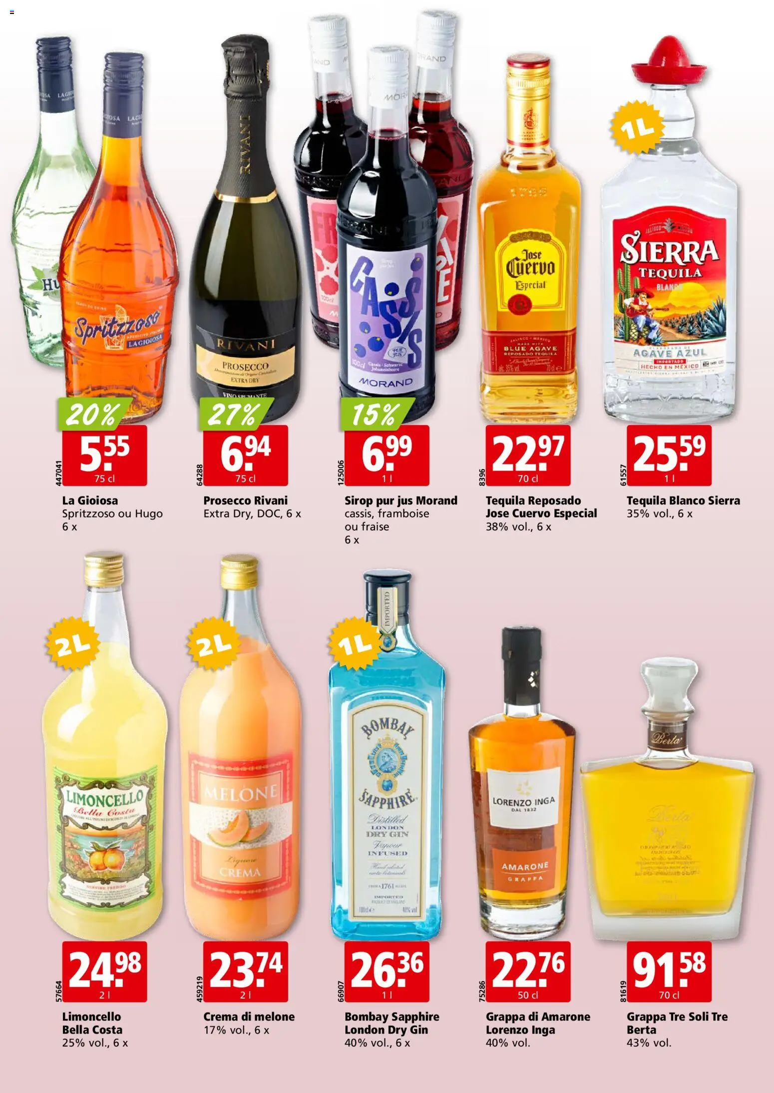 Aligro aktionen Chavannes, Matran, Genève, Sion – gültig ab 05.10.2026 | Seite: 26 | Produkte: Agave, Prosecco, Gin, Melone