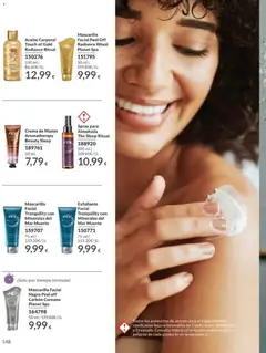 Vista previa Catálogo AVON campaña 5 válido desde el 01.05.2026 | Página: 148 | Productos: Crema de manos, Aceite, Aceite corporal, Body