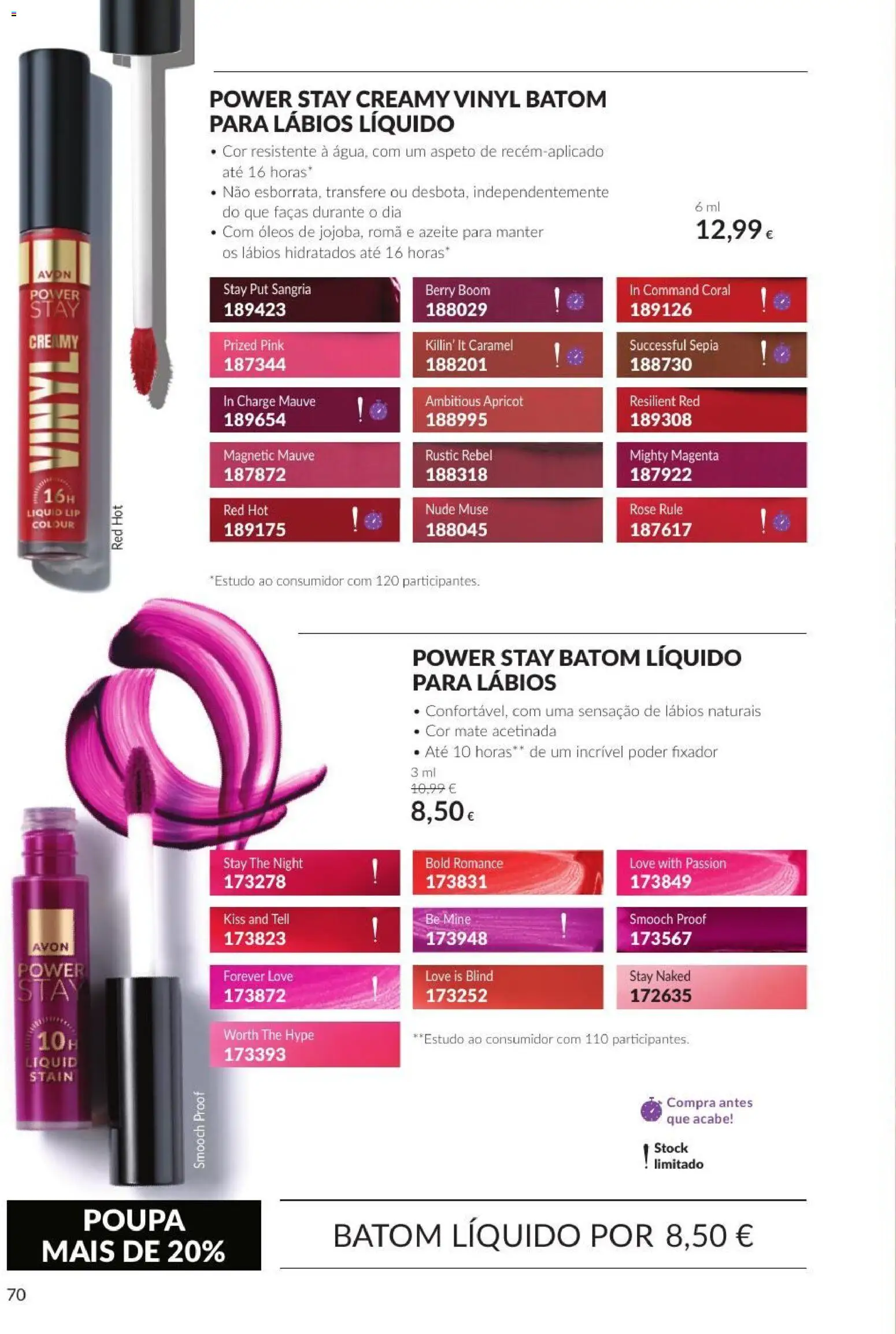 Catálogo Avon Campanha 11 │ válido de 01/11/2026 | Página: 70