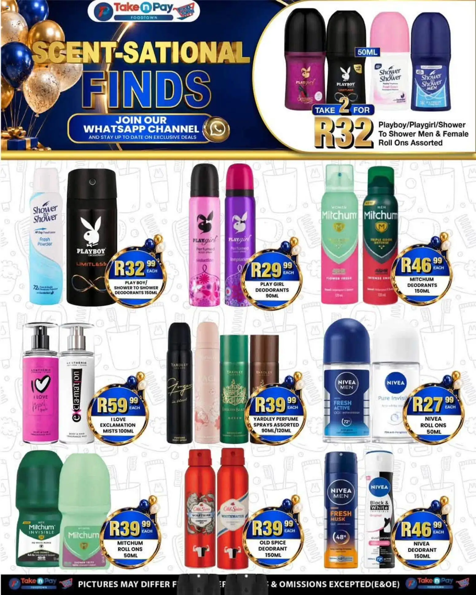 New Take n Pay catalogue – valid from 07/09/2026 | Page: 23 | Products: Shower, Perfume, Powder