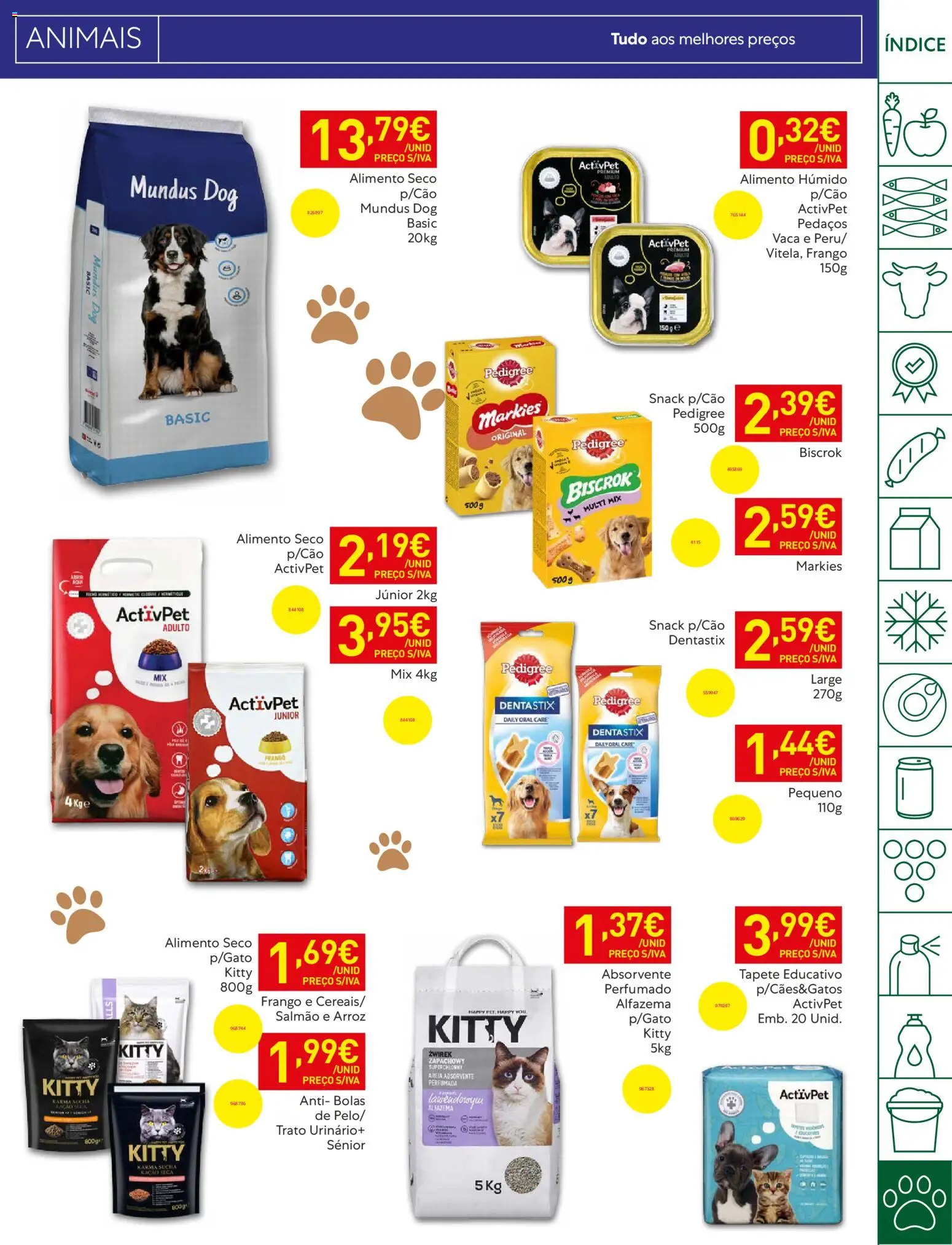 Recheio Folheto Madeira │ válido de 19.05.2026 | Página: 53 | Produtos: Areia, Frango, Salmão, Arroz