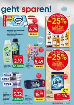 Eurospar Flugblatt ab 18.06.2026 gültig | Seite: 13 | Produkte: Duschgel, Zahnpasta