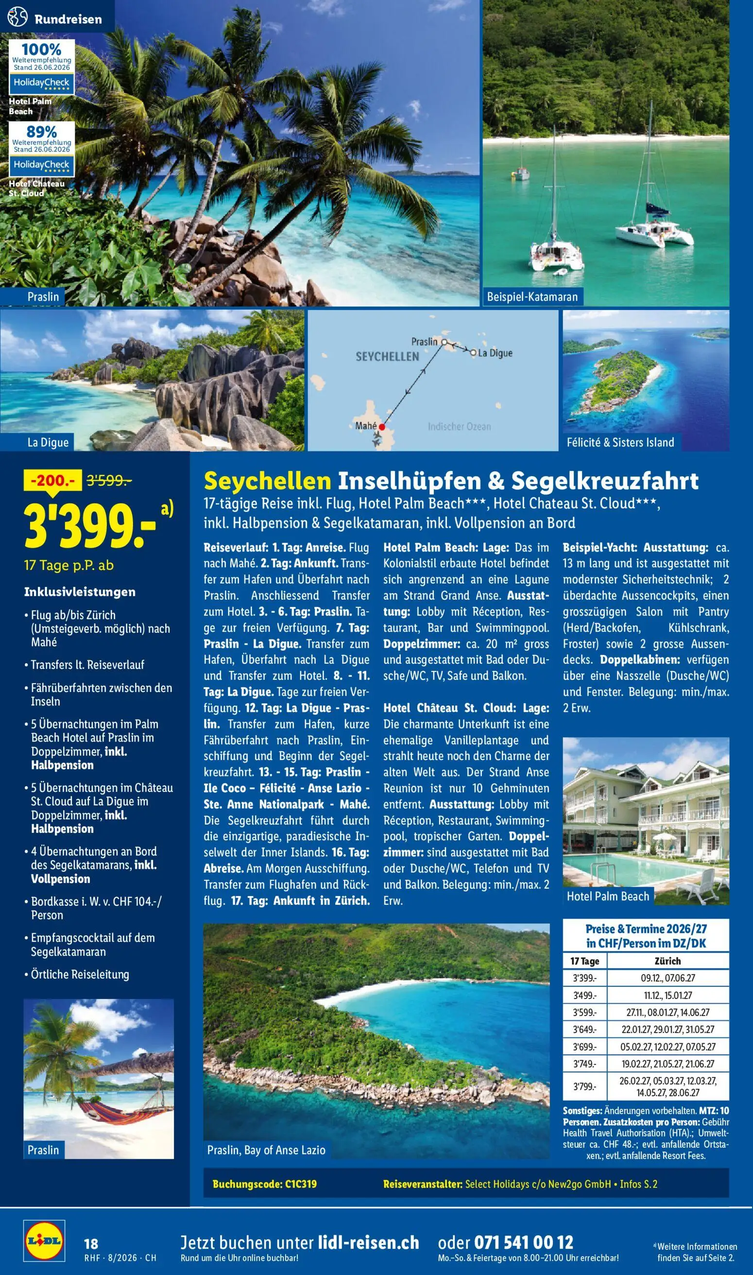 Lidl aktionen Reise-Highlights – gültig ab 29.07.2026 | Seite: 18 | Produkte: Bad, Telefon, Uhr, TV