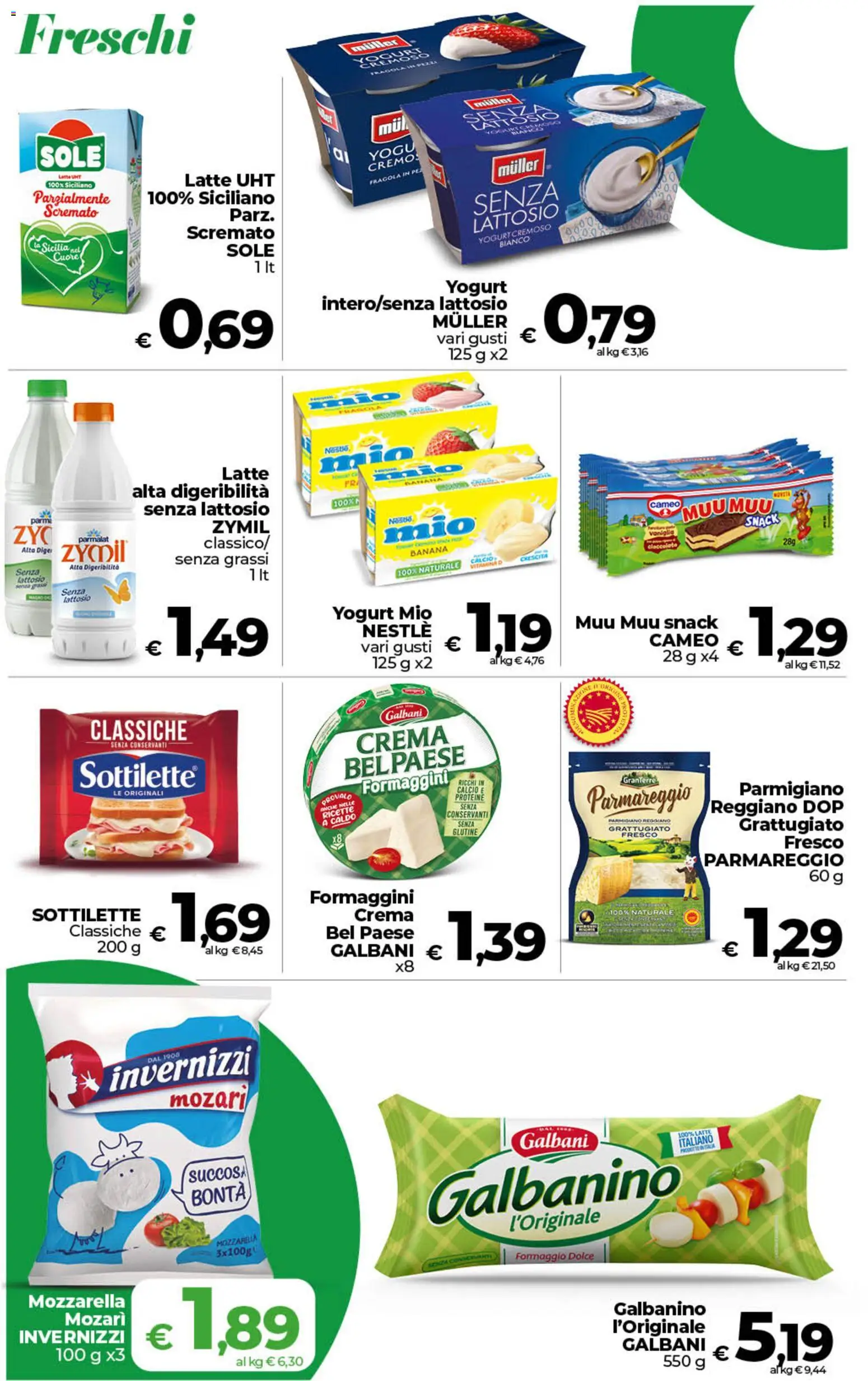 Volantino COOP del 01/09/2026 | Pagina: 6 | Prodotti: Vaniglia, Formaggio, Parmigiano reggiano, Yogurt cremoso