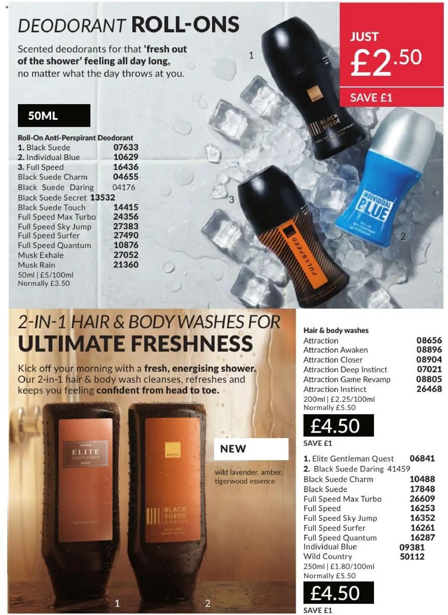 {H1} | Page: 87 | Products: Deodorant, Antiperspirant